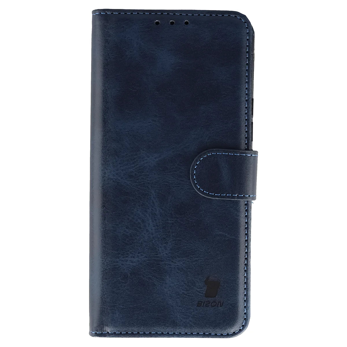 Handyhülle mit Klappe für Honor 600 Lite 5G, Bizon Case Pocket, Dunkelblau