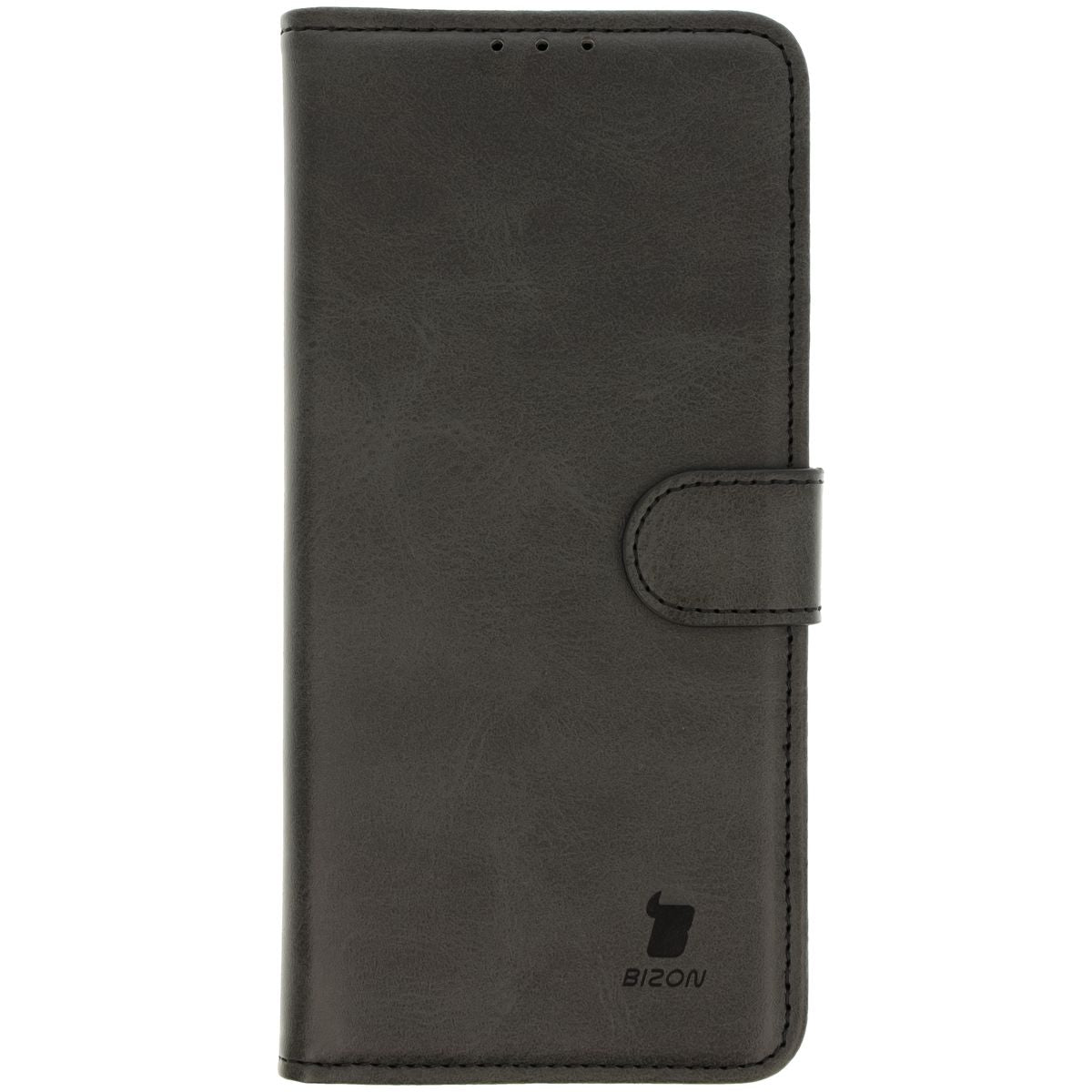 Handyhülle mit Klappe für OnePlus 13, Bizon Case Pocket, Schwarz