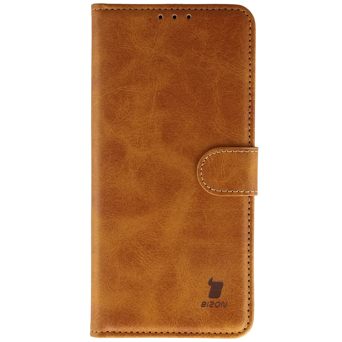 Handyhülle mit Klappe für OnePlus 15R, Bizon Case Pocket, Braun