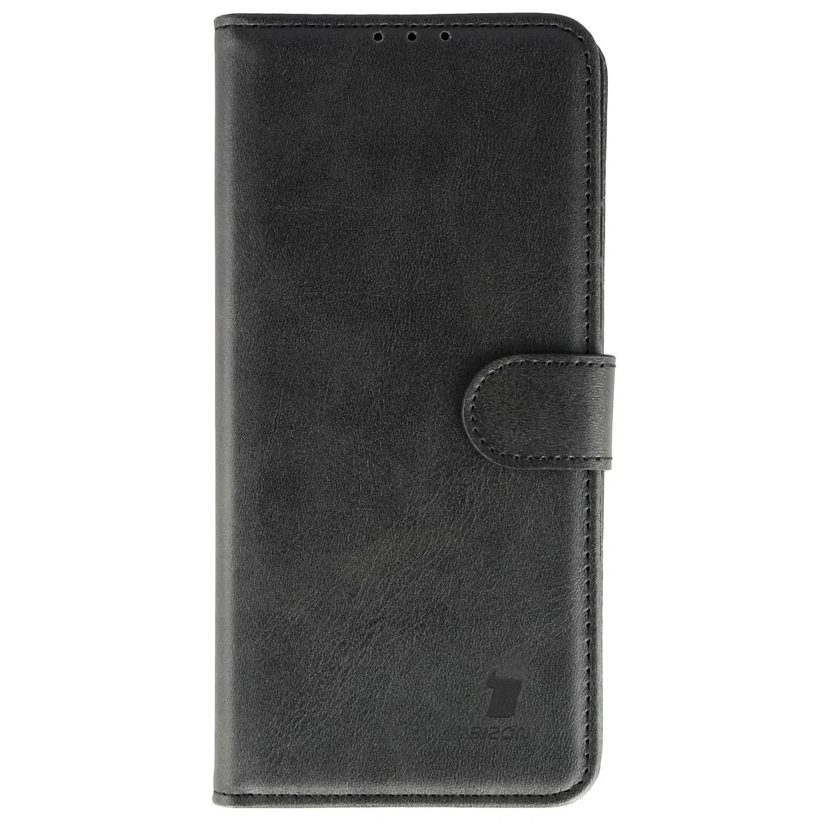 Handyhülle mit Klappe für OnePlus Nord 5, Bizon Case Pocket, Schwarz
