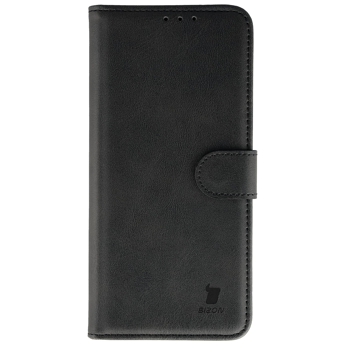 Handyhülle mit Klappe für OnePlus Nord 6, Bizon Case Pocket, Schwarz