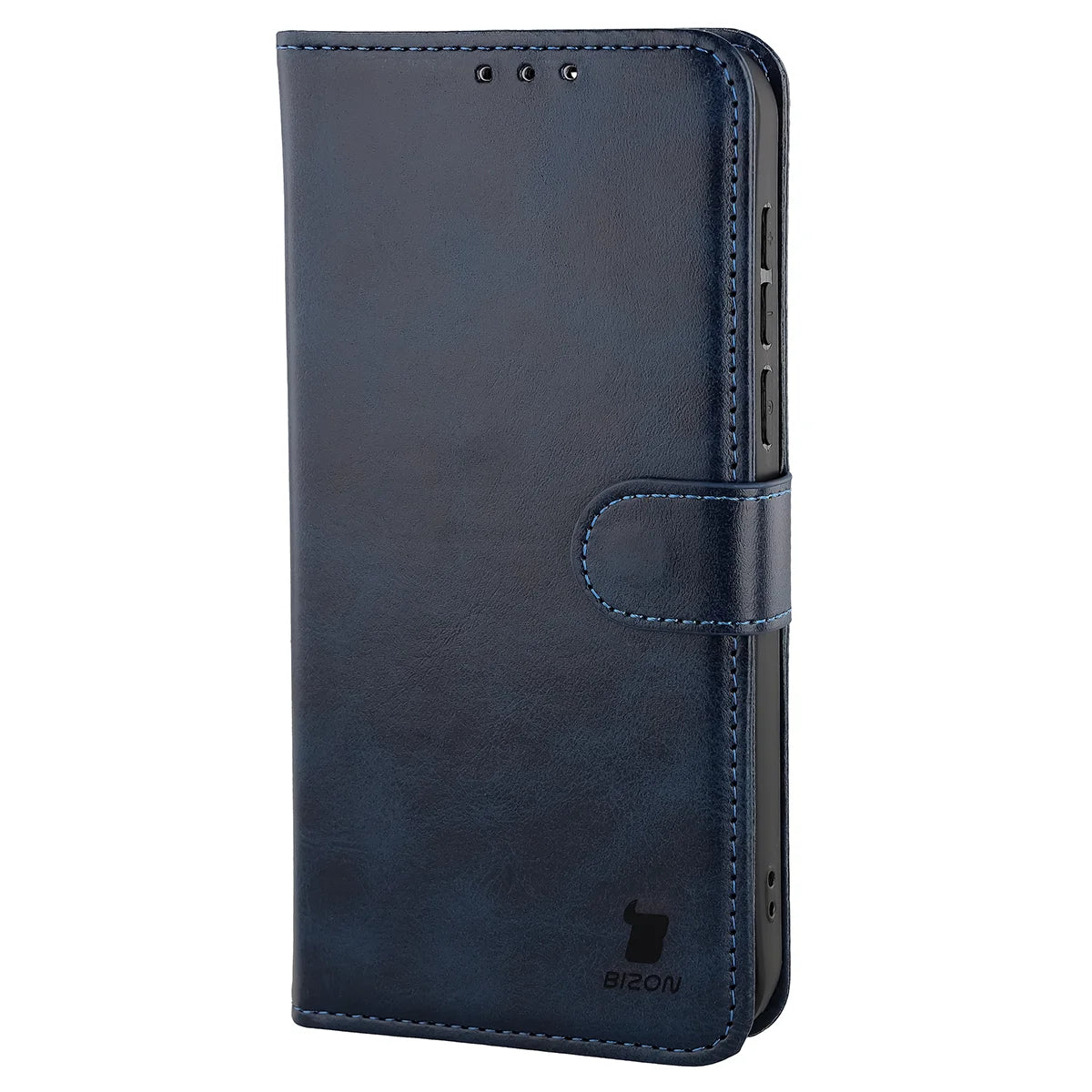 Handyhülle mit Klappe für OnePlus Nord 6, Bizon Case Pocket, Dunkelblau