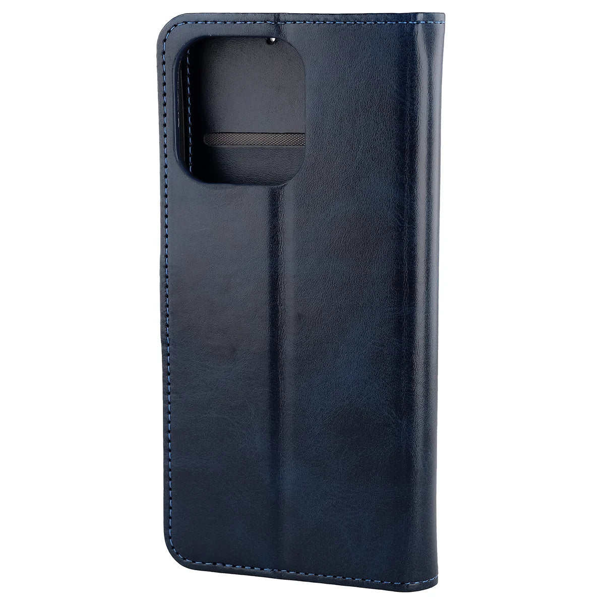 Handyhülle mit Klappe für OnePlus Nord 6, Bizon Case Pocket, Dunkelblau