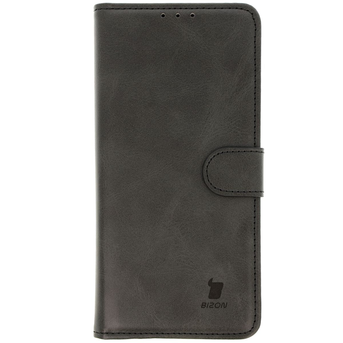Handyhülle mit Klappe für Oppo Reno 12, Bizon Case Pocket, Schwarz