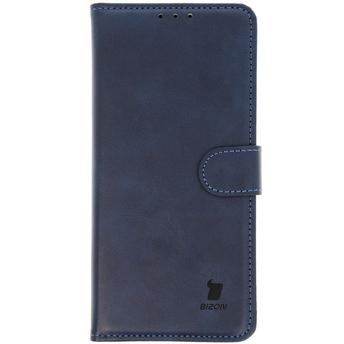 Handyhülle mit Klappe für Oppo Reno 12, Bizon Case Pocket, Dunkelblau