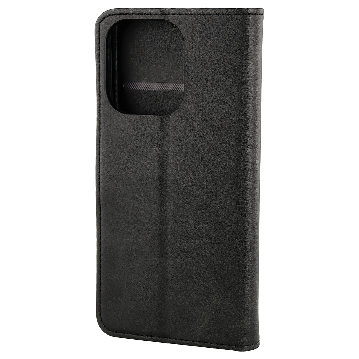 Handyhülle mit Klappe für Oppo Reno16 F / Reno16 FS 5G, Bizon Case Pocket, Schwarz