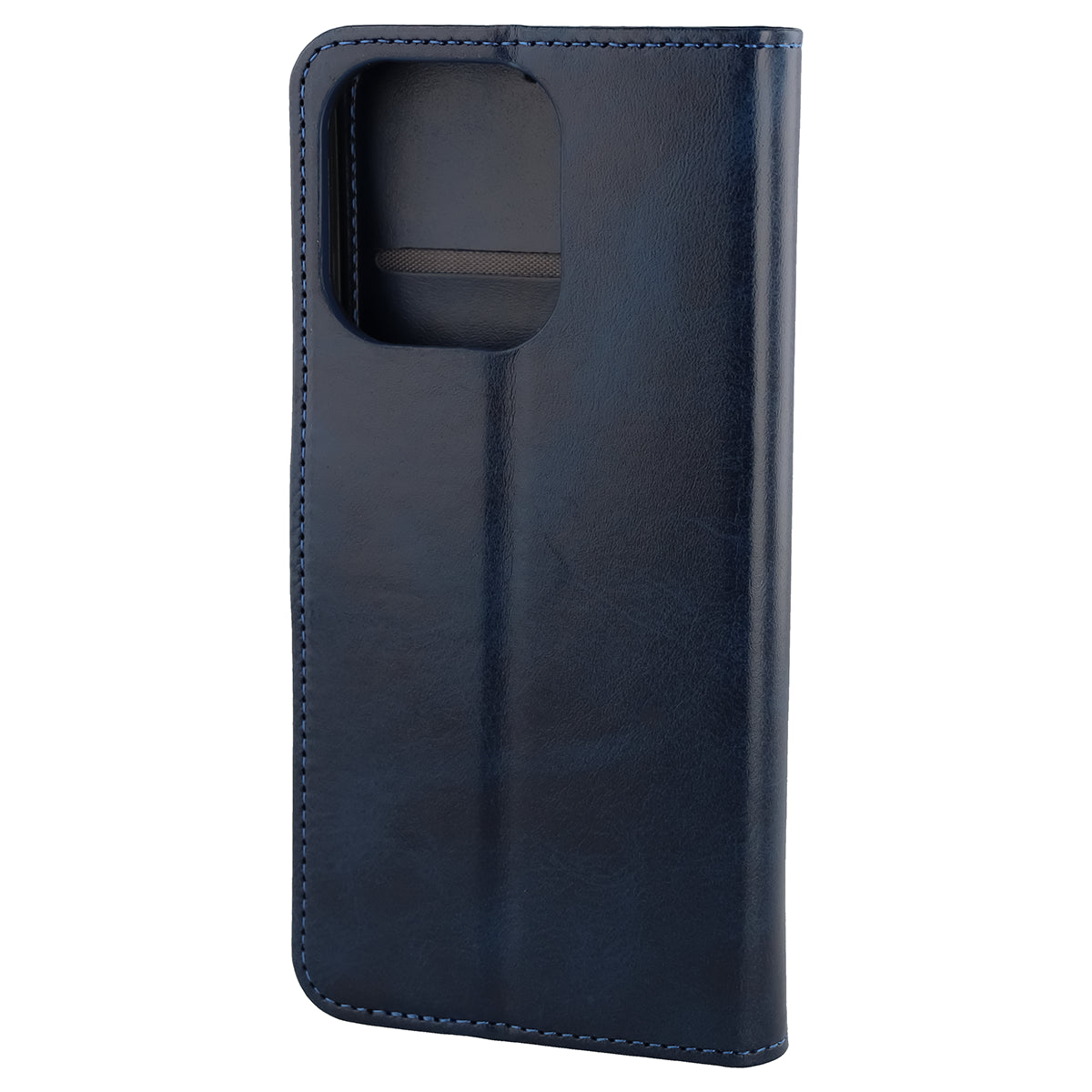Handyhülle mit Klappe für Oppo Reno16 F / Reno16 FS 5G, Bizon Case Pocket, Dunkelblau