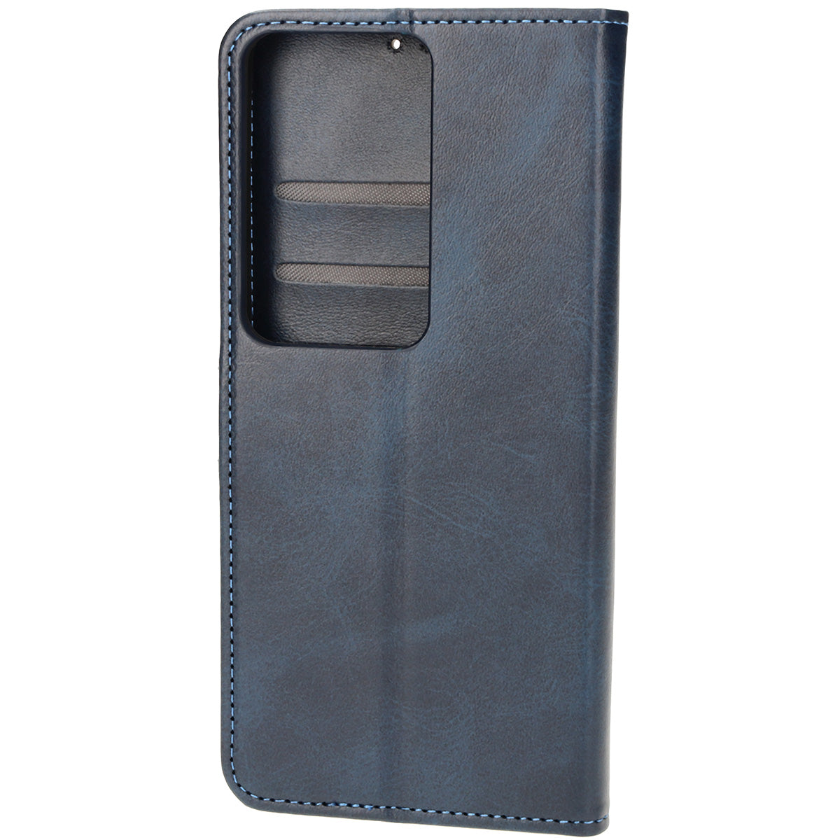 Handyhülle mit Klappe für Oppo Reno11 F 5G, Bizon Case Pocket, Dunkelblau