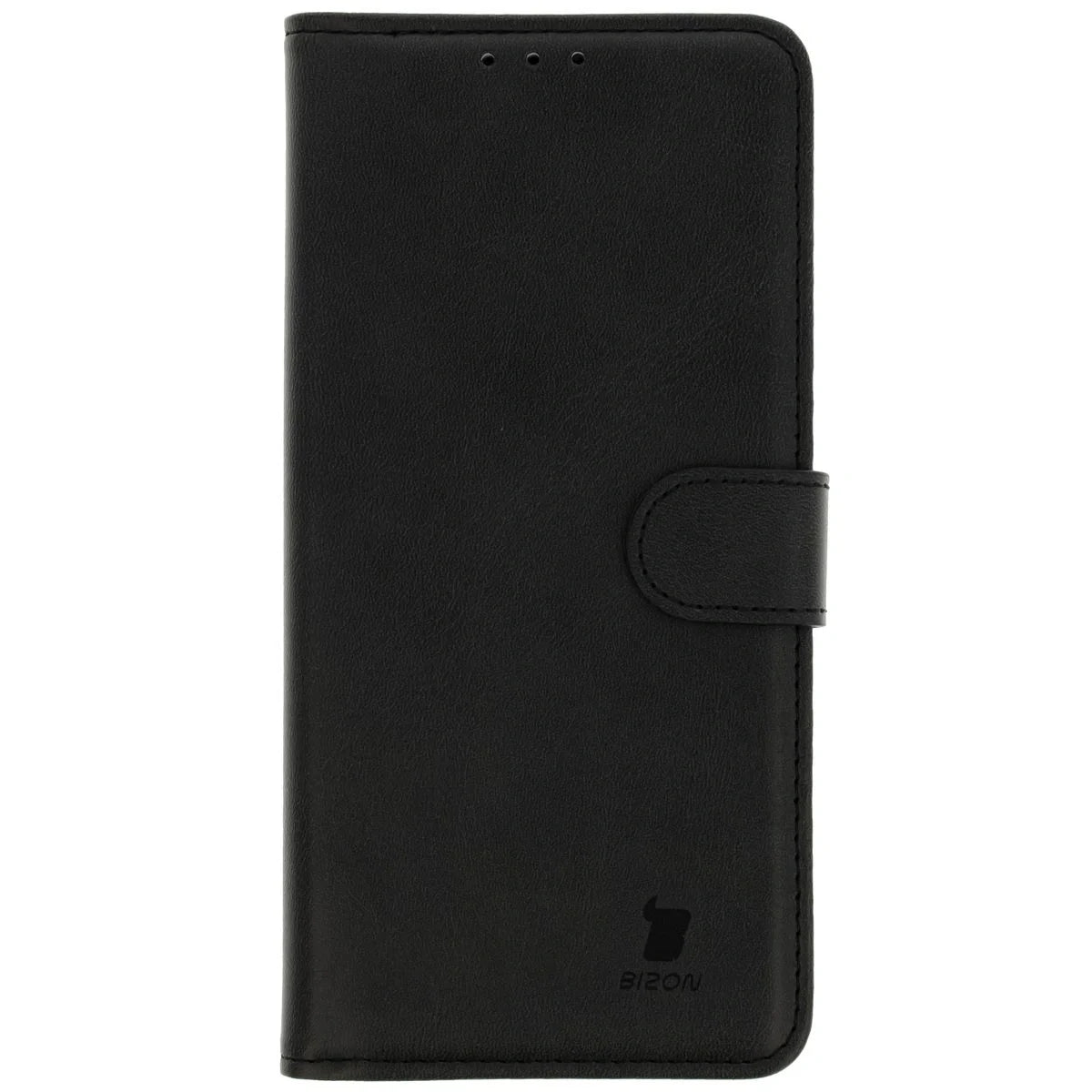 Handyhülle mit Klappe für Realme 14 Pro 5G, Bizon Case Pocket, Schwarz