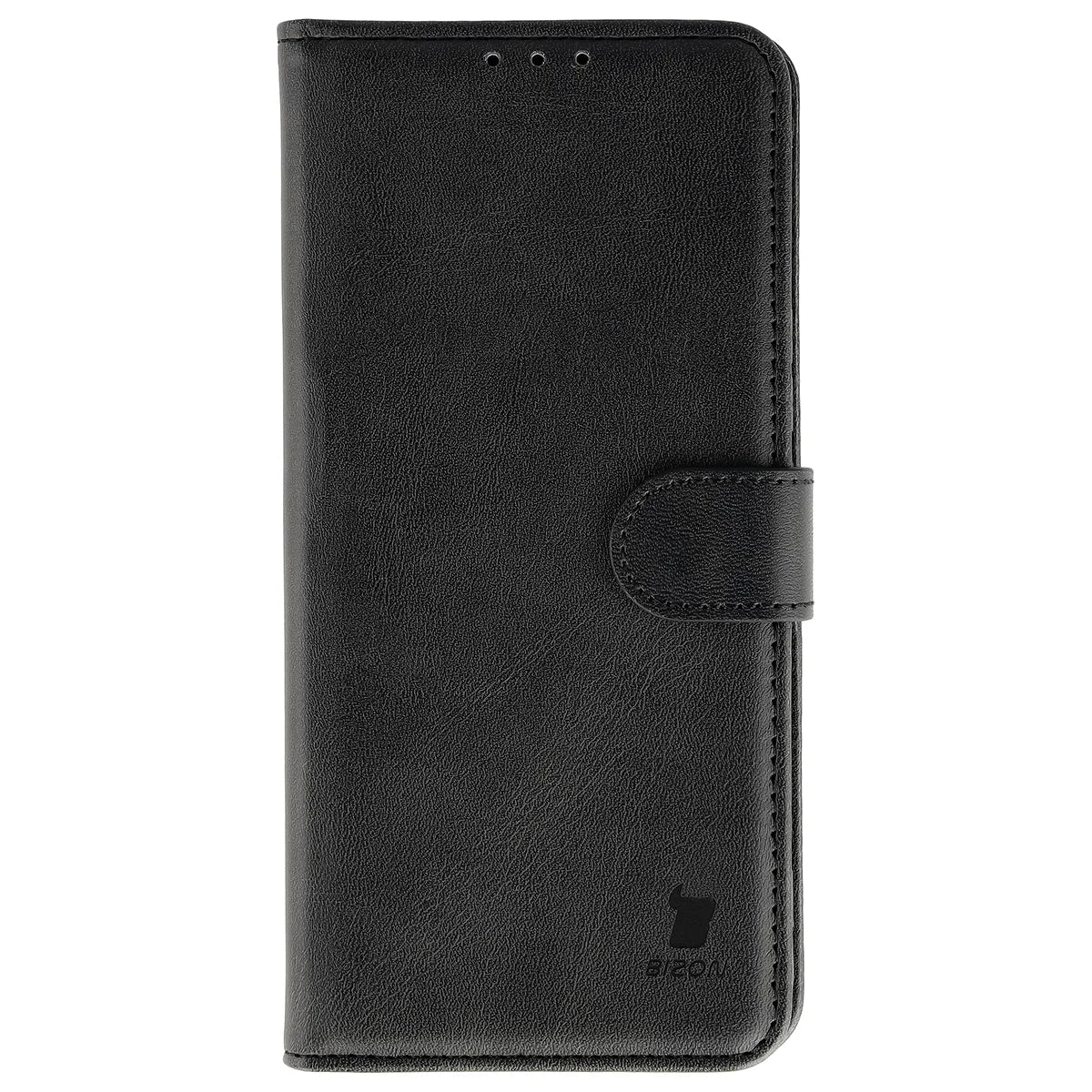 Handyhülle mit Klappe für Realme 16 Pro 5G, Bizon Case Pocket, Schwarz