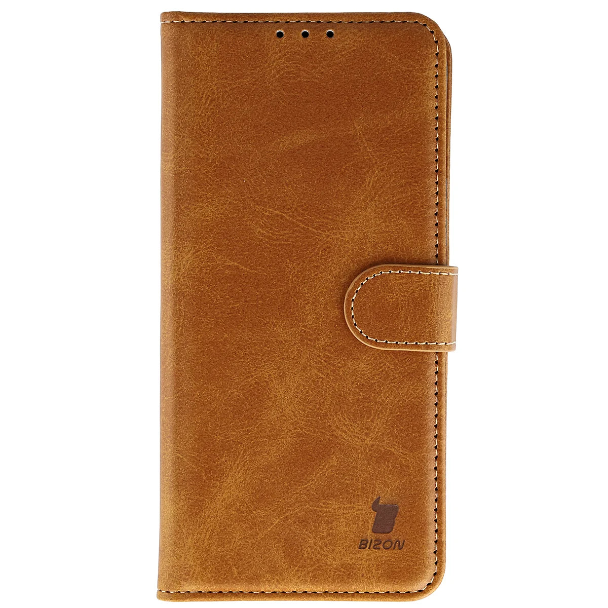 Handyhülle mit Klappe für Realme 16 Pro 5G, Bizon Case Pocket, Braun