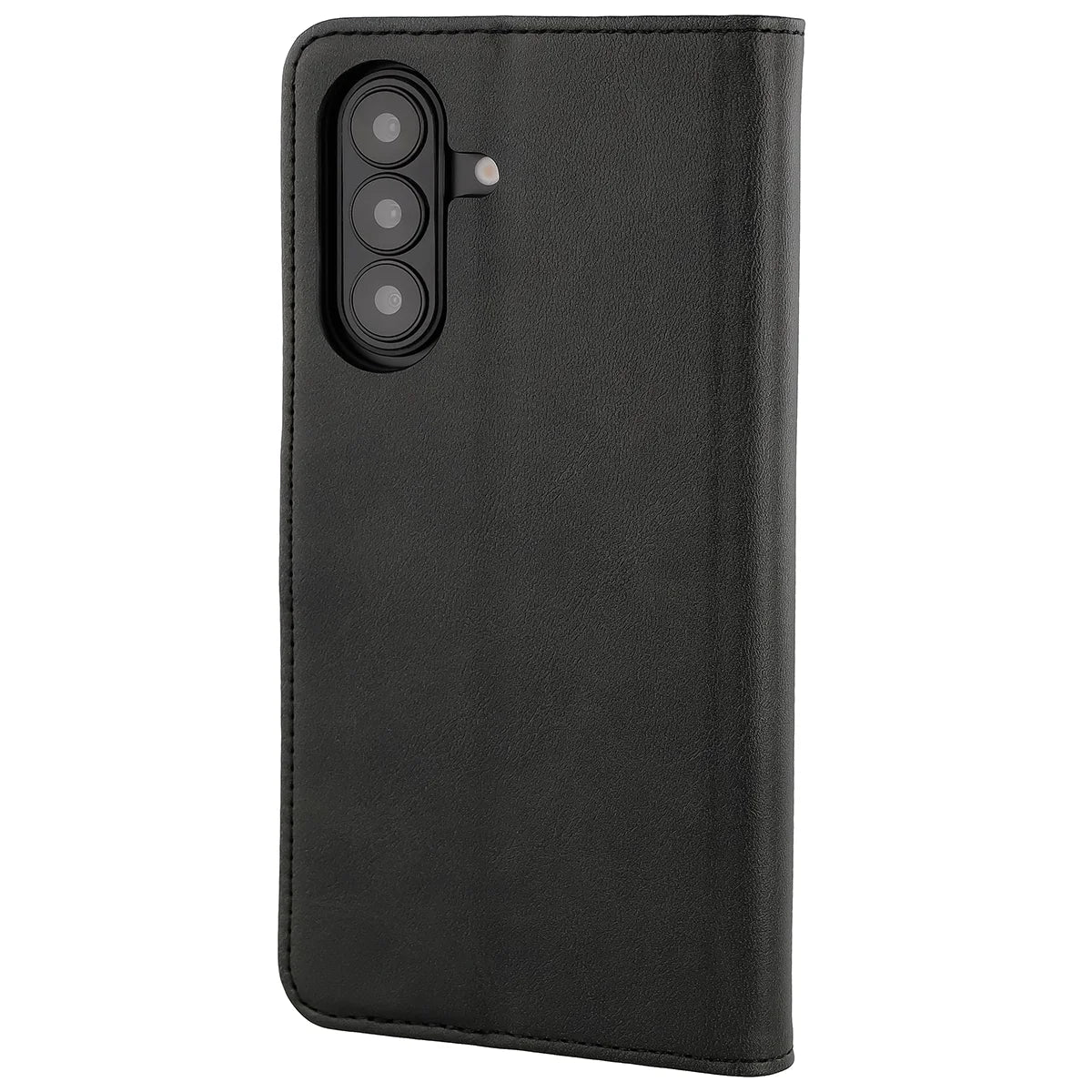 Handyhülle mit Klappe für Galaxy A27 5G, Bizon Case Pocket, Schwarz