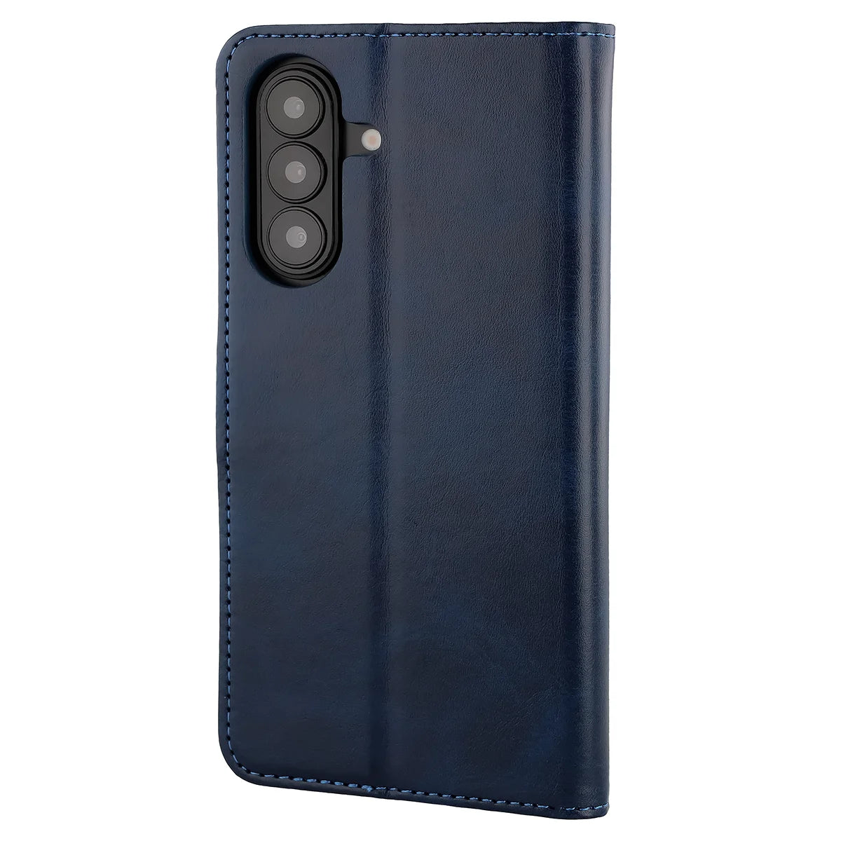 Handyhülle mit Klappe für Galaxy A27 5G, Bizon Case Pocket, Dunkelblau