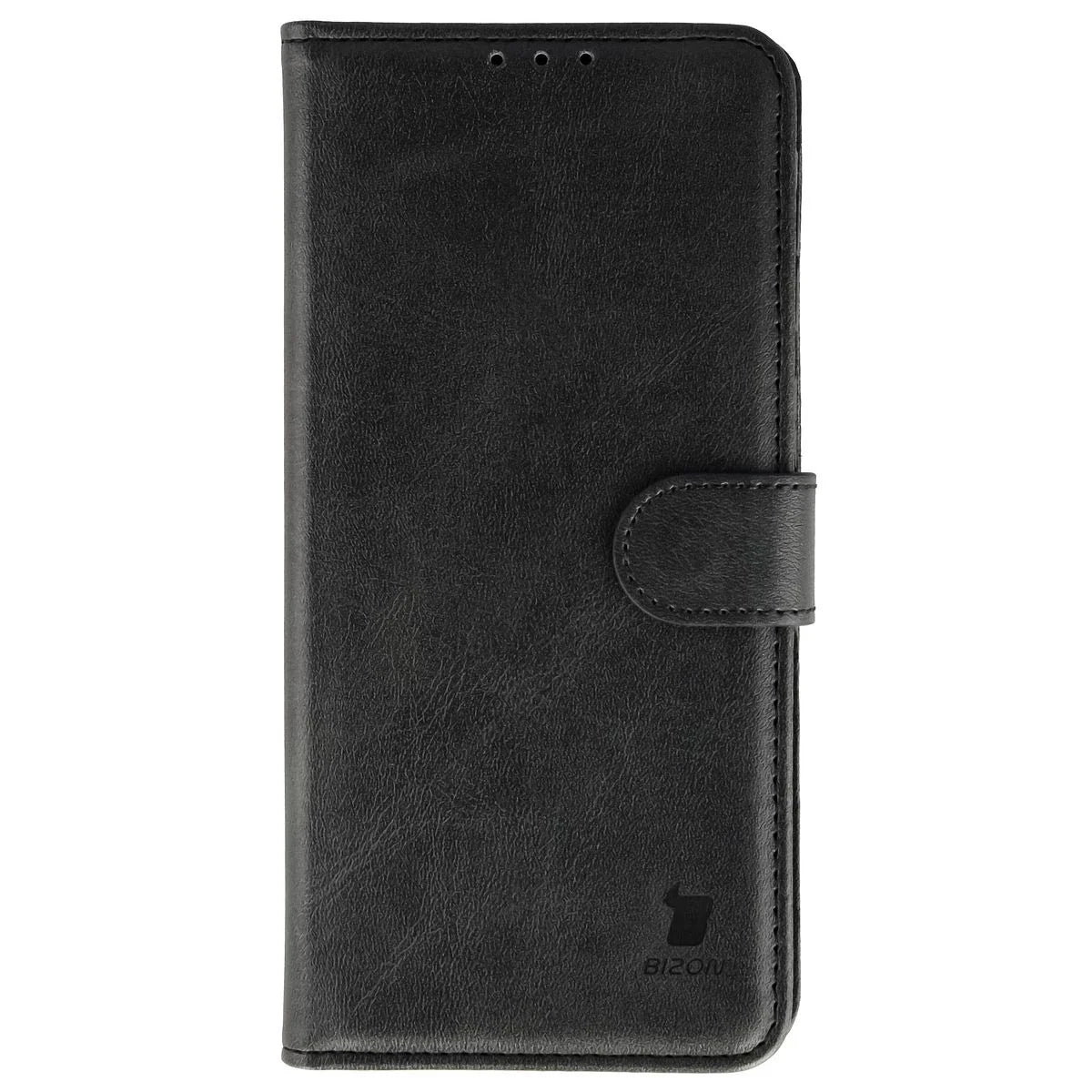 Handyhülle mit Klappe für Galaxy A37 5G, Bizon Case Pocket, Schwarz