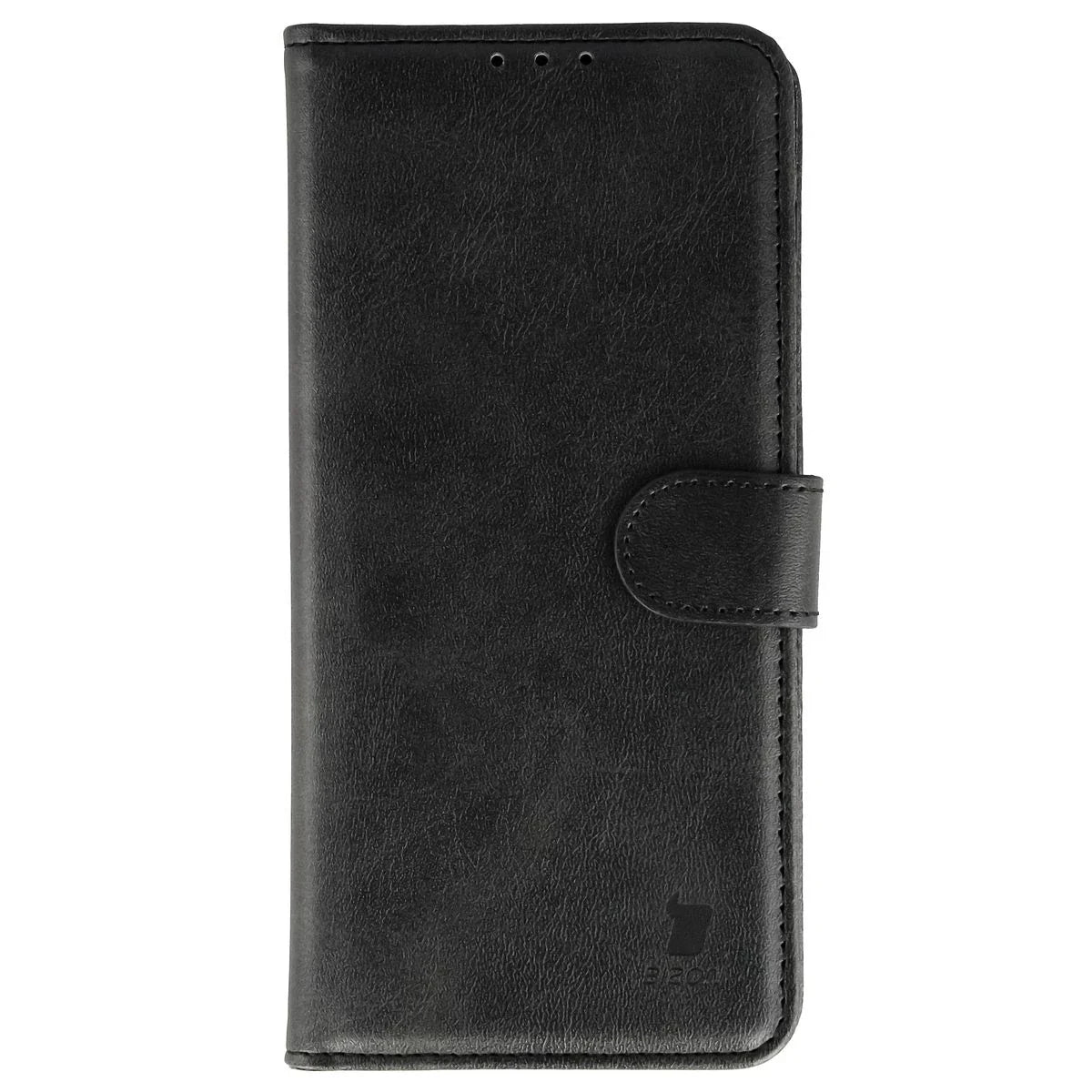 Handyhülle mit Klappe für Galaxy A57 5G, Bizon Case Pocket, Schwarz
