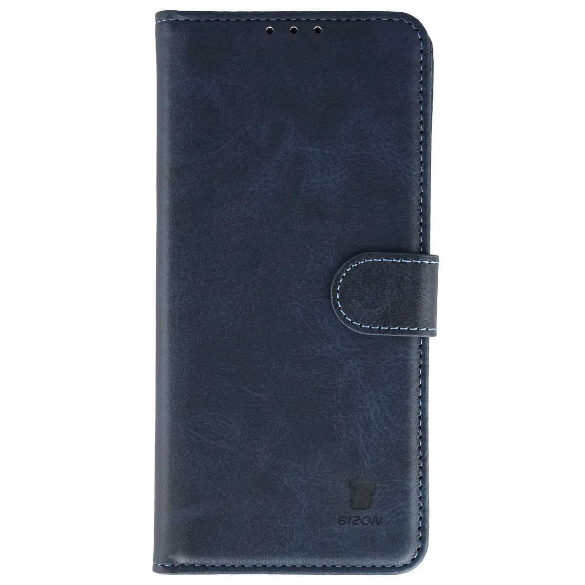 Handyhülle mit Klappe für Galaxy A57 5G, Bizon Case Pocket, Dunkelblau