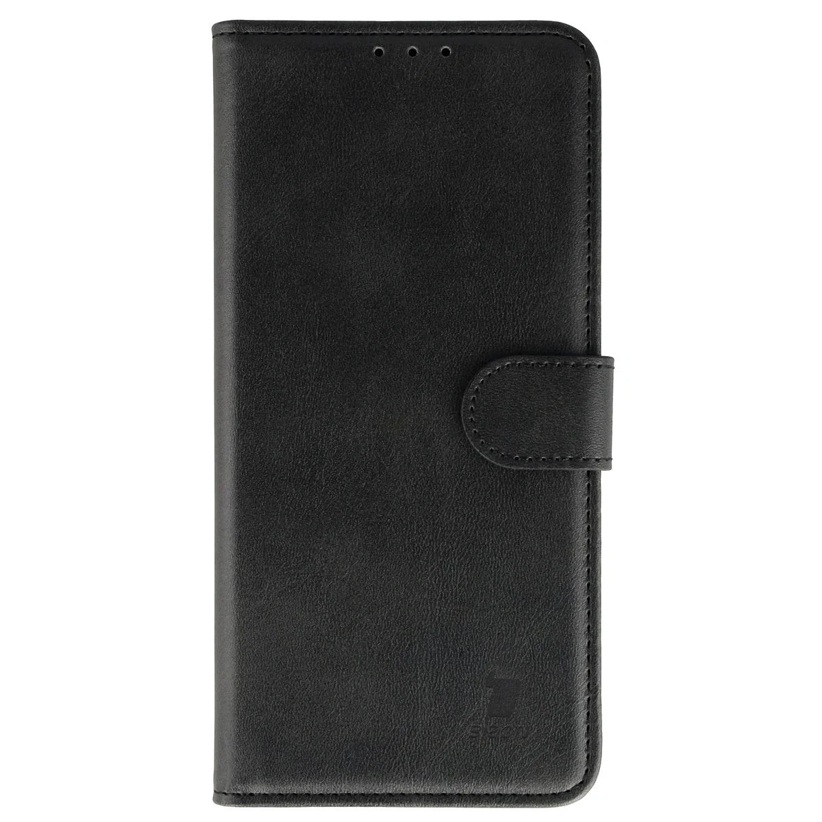 Handyhülle mit Klappe für Galaxy S25 FE, Bizon Case Pocket, Schwarz