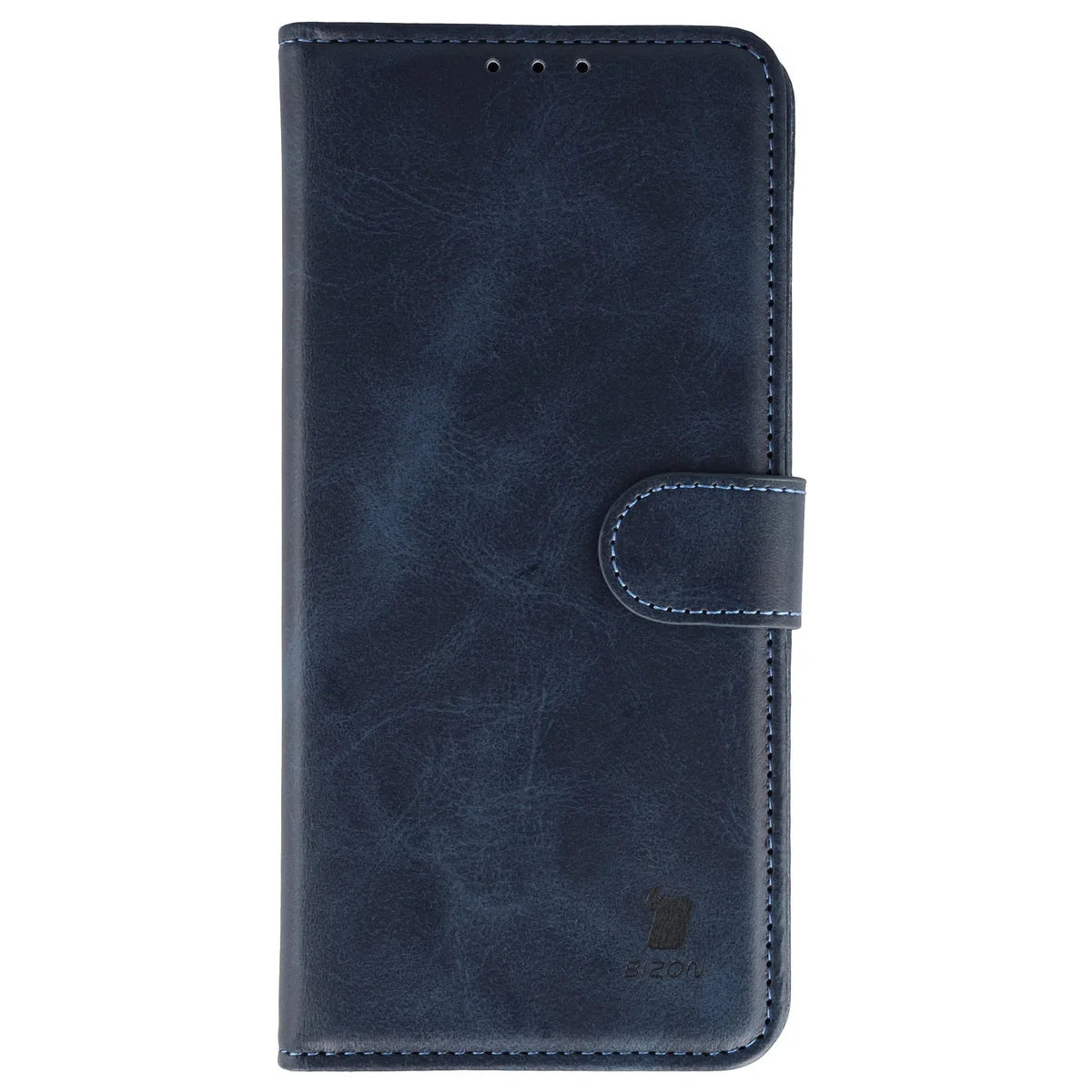 Handyhülle mit Klappe für Galaxy S25 FE, Bizon Case Pocket, Dunkelblau