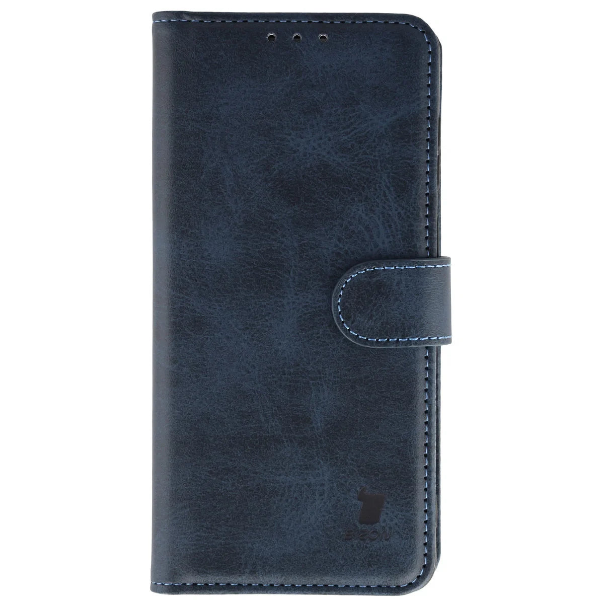 Handyhülle mit Klappe für Galaxy S26 Plus, Bizon Case Pocket, Dunkelblau