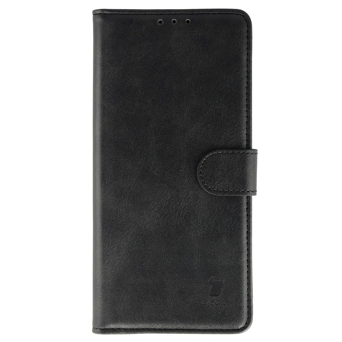 Handyhülle mit Klappe für Galaxy S26 Ultra, Bizon Case Pocket, Schwarz