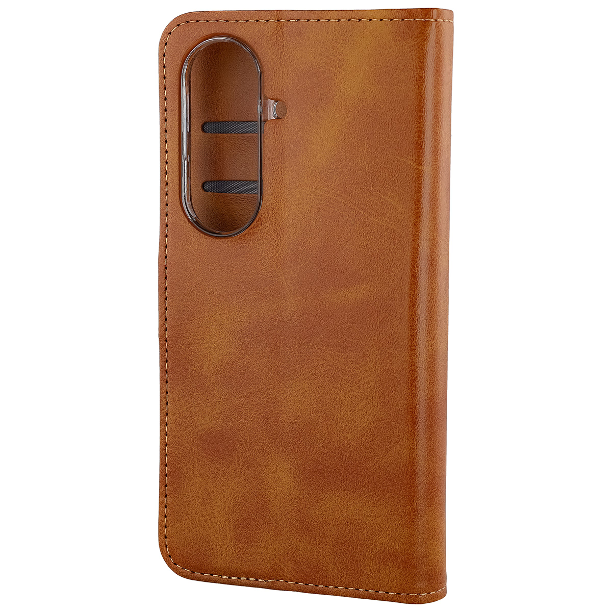Handyhülle mit Klappe für Galaxy Z Fold8 Ultra, Bizon Case Pocket, Braun (4/7)