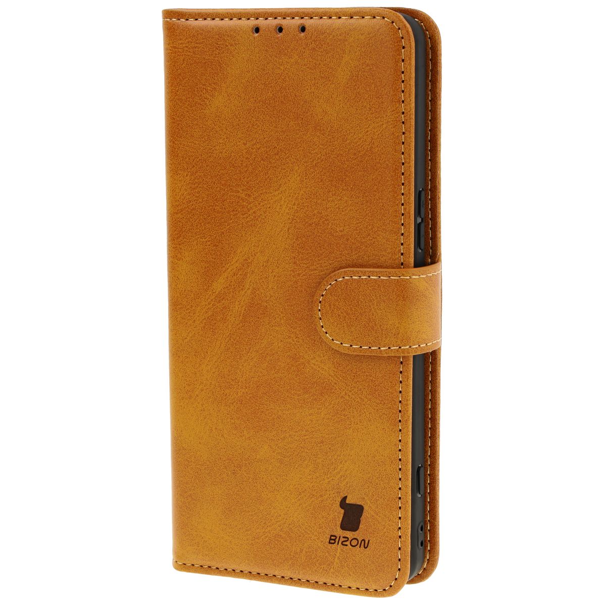 Handyhülle mit Klappe für Sony Xperia 1 VI, Bizon Case Pocket, Braun