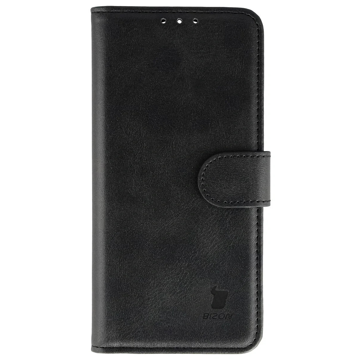 Handyhülle mit Klappe für Vivo X300, Bizon Case Pocket, Schwarz