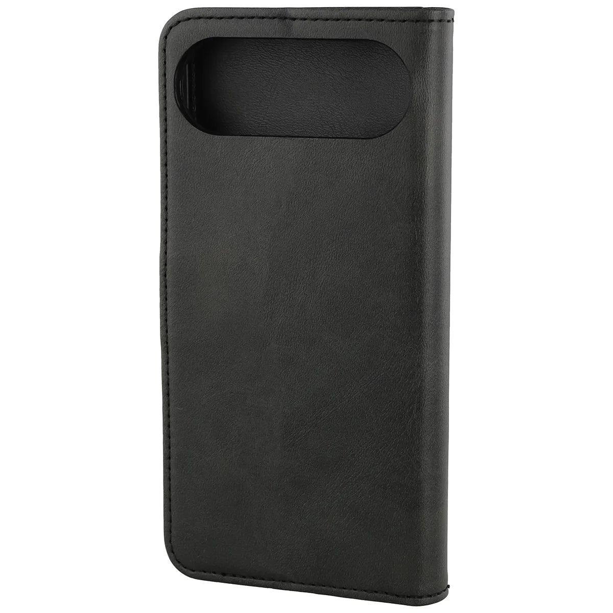 Handyhülle mit Klappe für Vivo X300 FE, Bizon Case Pocket, Schwarz