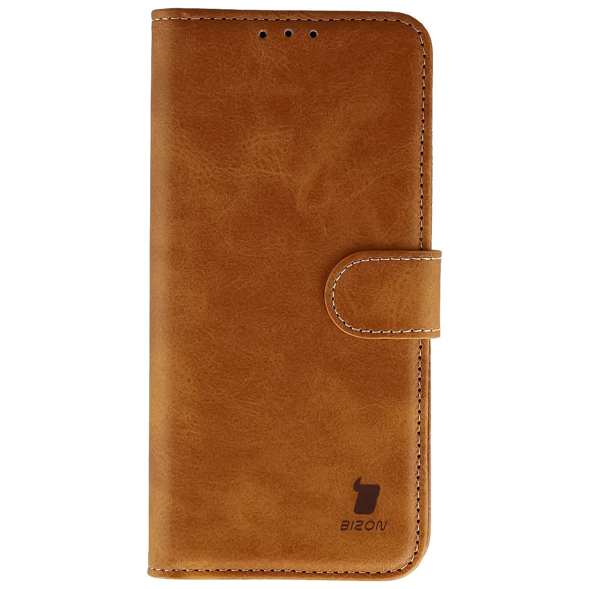 Handyhülle mit Klappe für Vivo X300 FE, Bizon Case Pocket, Braun