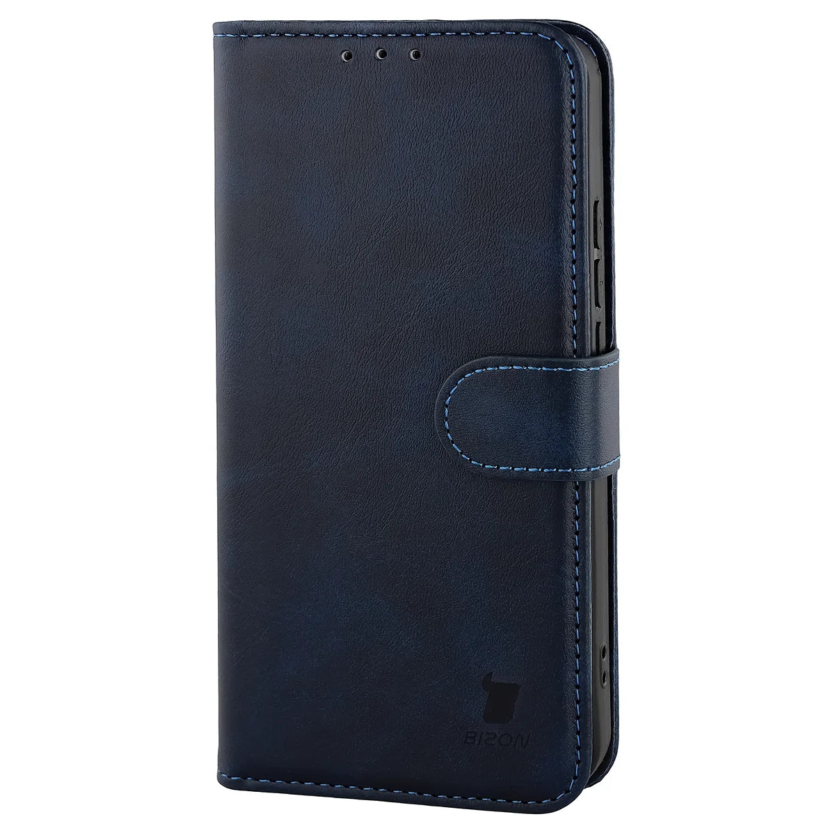Handyhülle mit Klappe für Vivo X300 FE, Bizon Case Pocket, Dunkelblau