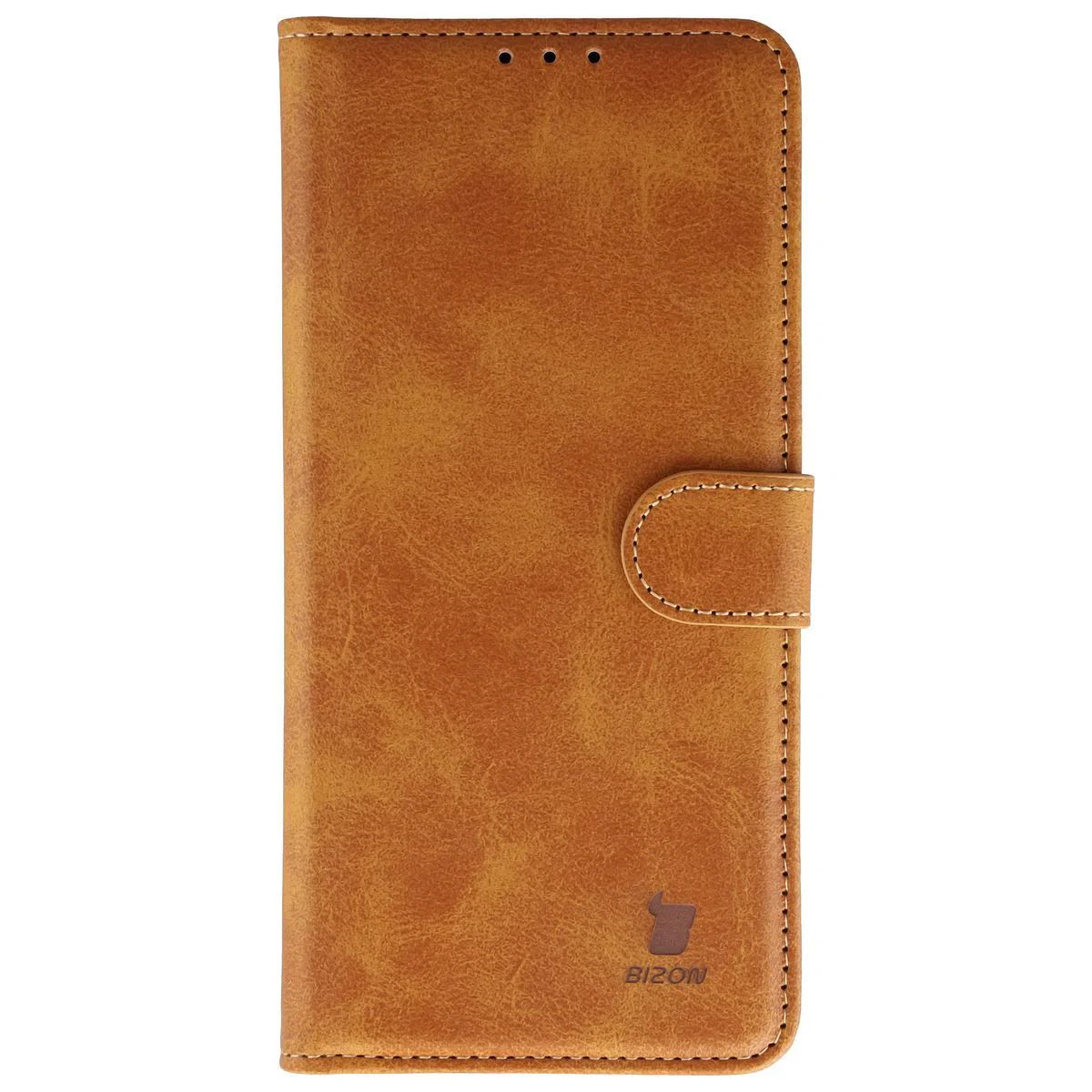Handyhülle mit Klappe für Vivo X300 Pro, Bizon Case Pocket, Braun