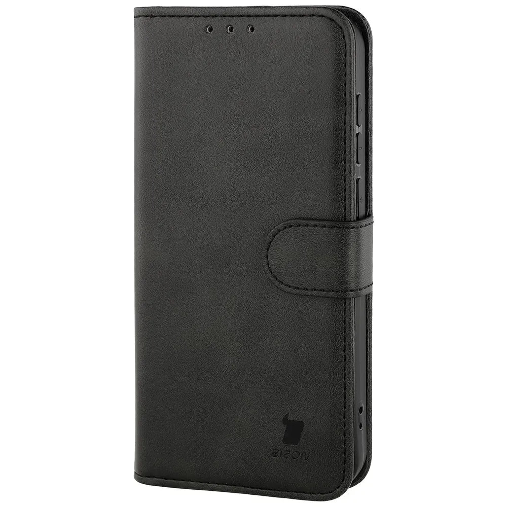 Handyhülle mit Klappe für Vivo X500 Pro, Bizon Case Pocket, Schwarz (3/6)