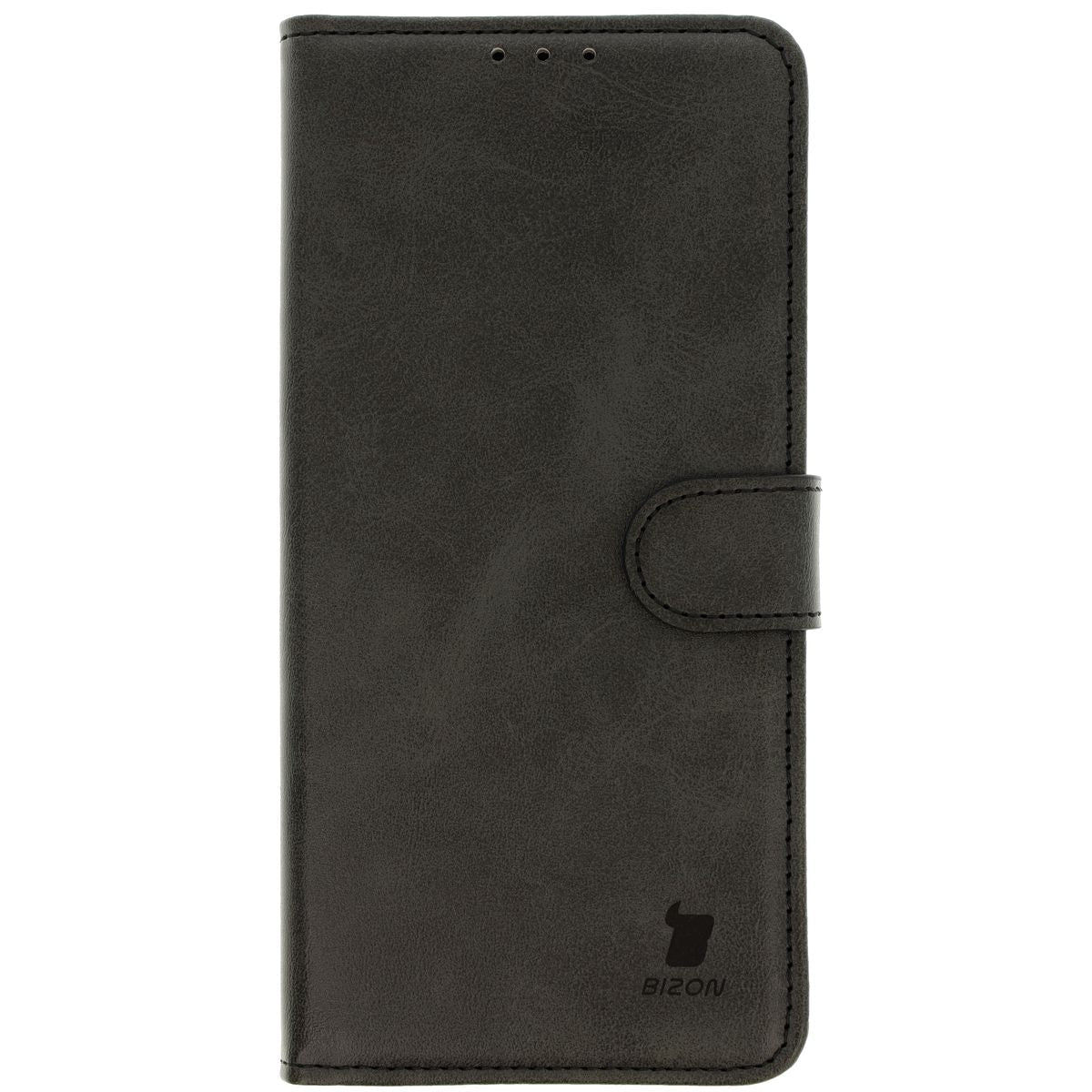 Handyhülle mit Klappe für Xiaomi 14T Pro, Bizon Case Pocket, Schwarz