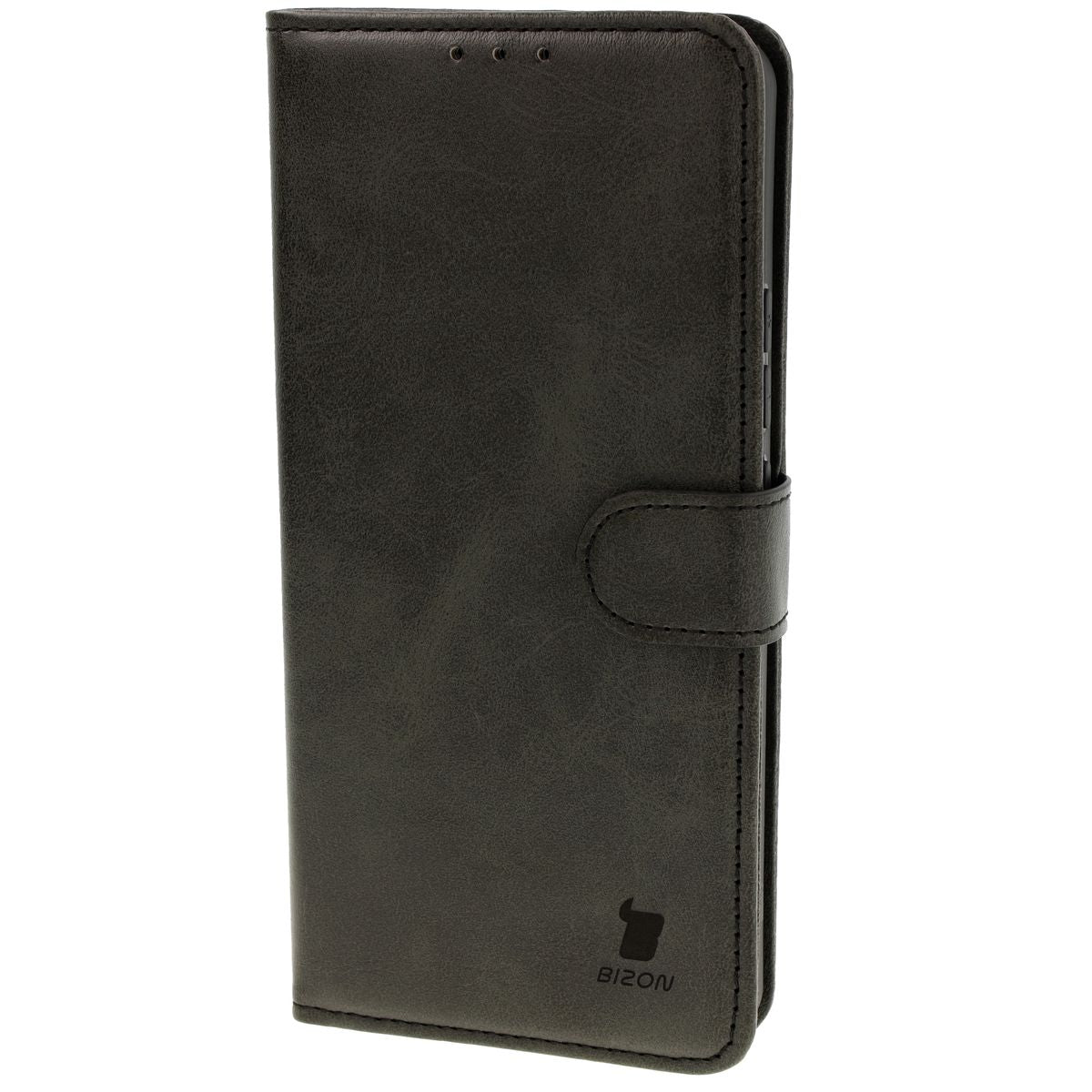 Handyhülle mit Klappe für Xiaomi 14T Pro, Bizon Case Pocket, Schwarz