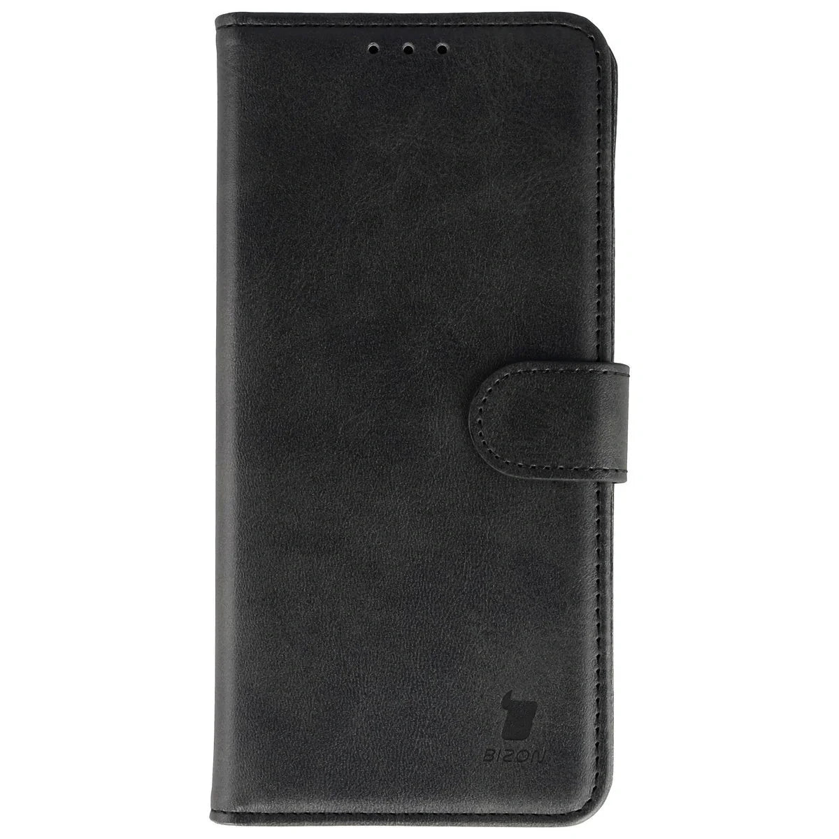 Handyhülle mit Klappe für Xiaomi 15T, Bizon Case Pocket, Schwarz