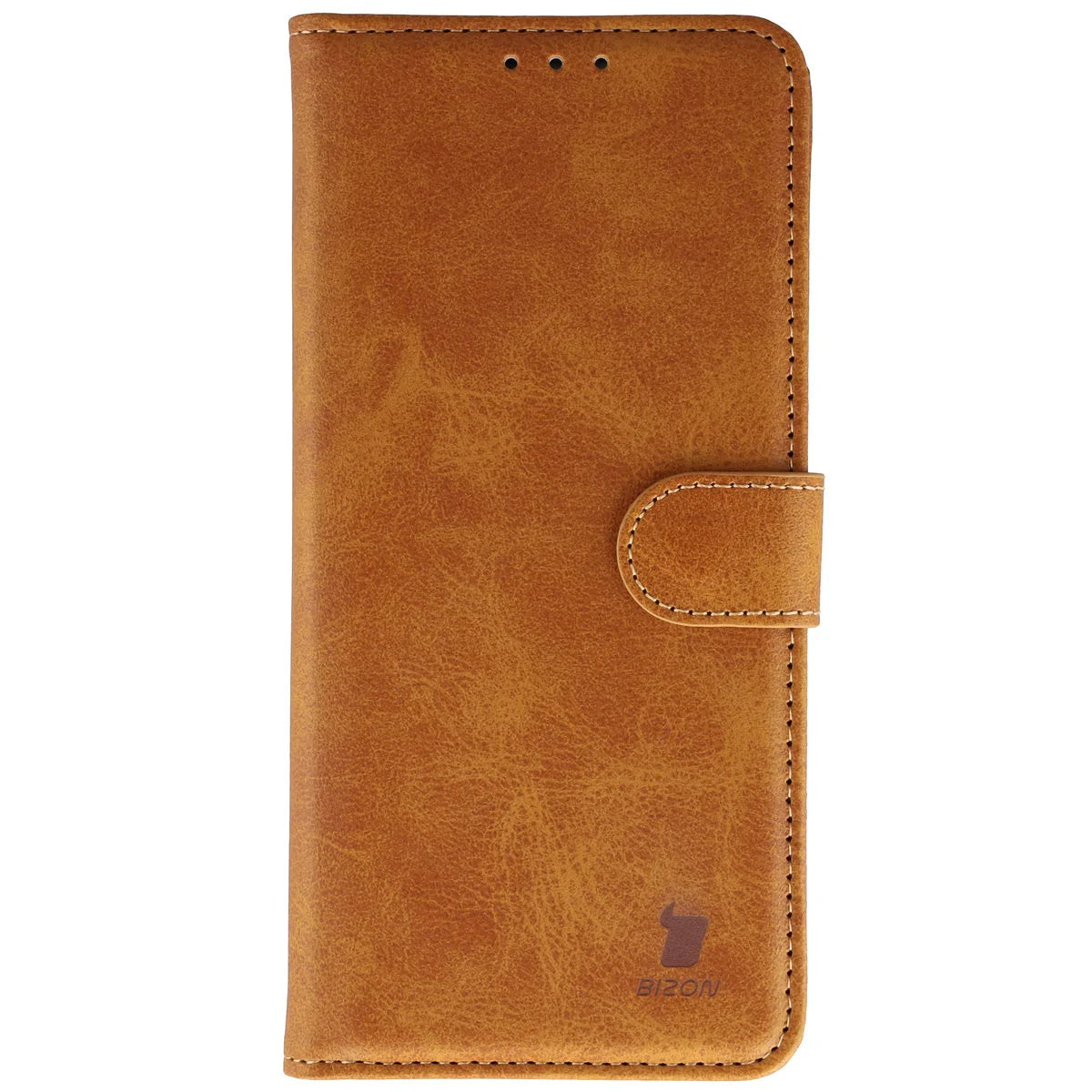 Handyhülle mit Klappe für Xiaomi 15T Pro, Bizon Case Pocket, Braun
