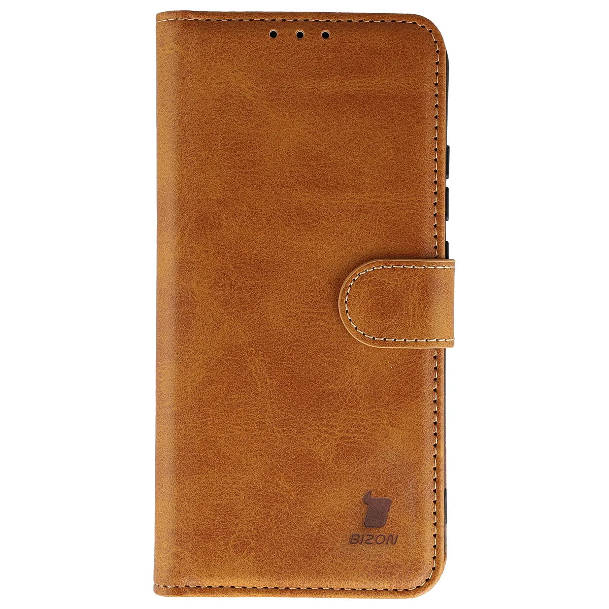 Handyhülle mit Klappe für Xiaomi POCO F8 Pro, Bizon Case Pocket, Braun