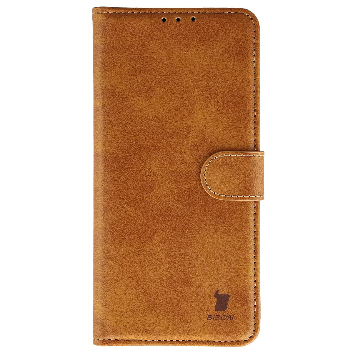 Handyhülle mit Klappe für Xiaomi POCO F8 Ultra, Bizon Case Pocket, Braun
