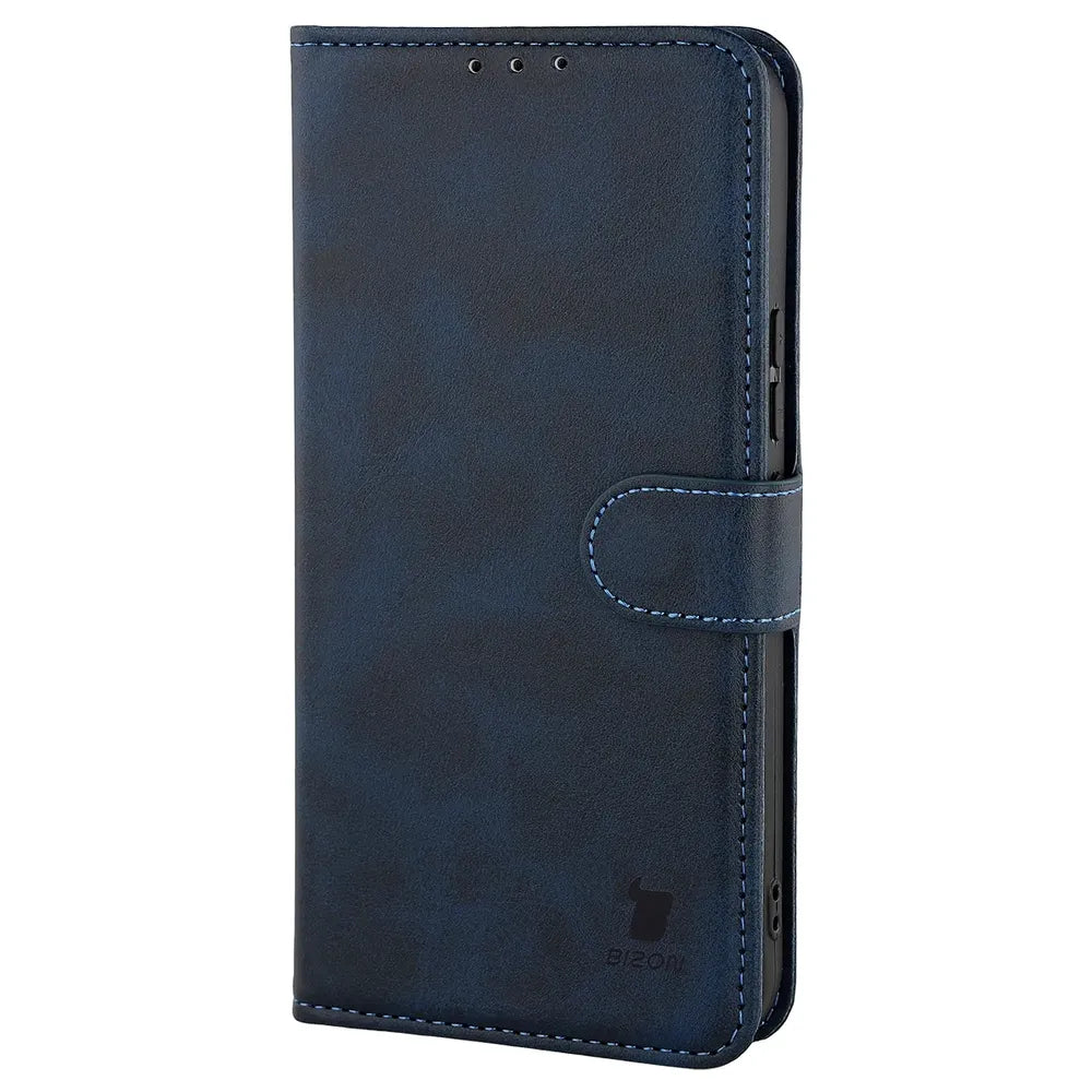 Handyhülle mit Klappe für Xiaomi POCO F9 Ultra, Bizon Case Pocket, Dunkelblau (3/6)