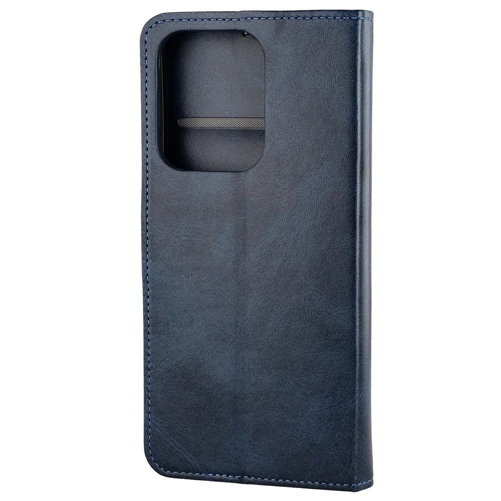 Handyhülle mit Klappe für Xiaomi Redmi 17 4G/5G, Bizon Case Pocket, Dunkelblau (4/6)