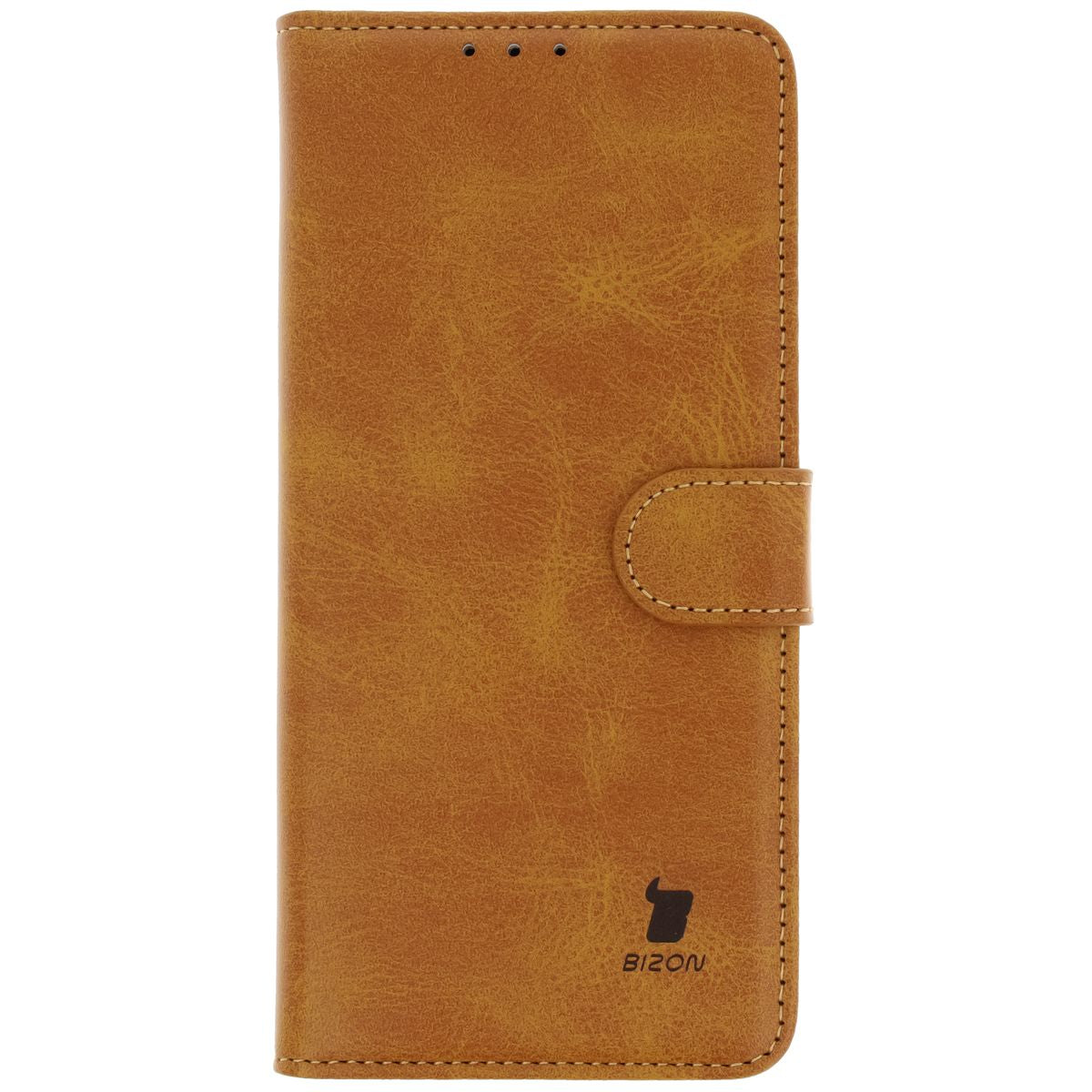 Handyhülle mit Klappe für Xiaomi Redmi Note 14 5G / Poco M7 Pro 5G, Bizon Case Pocket, Braun