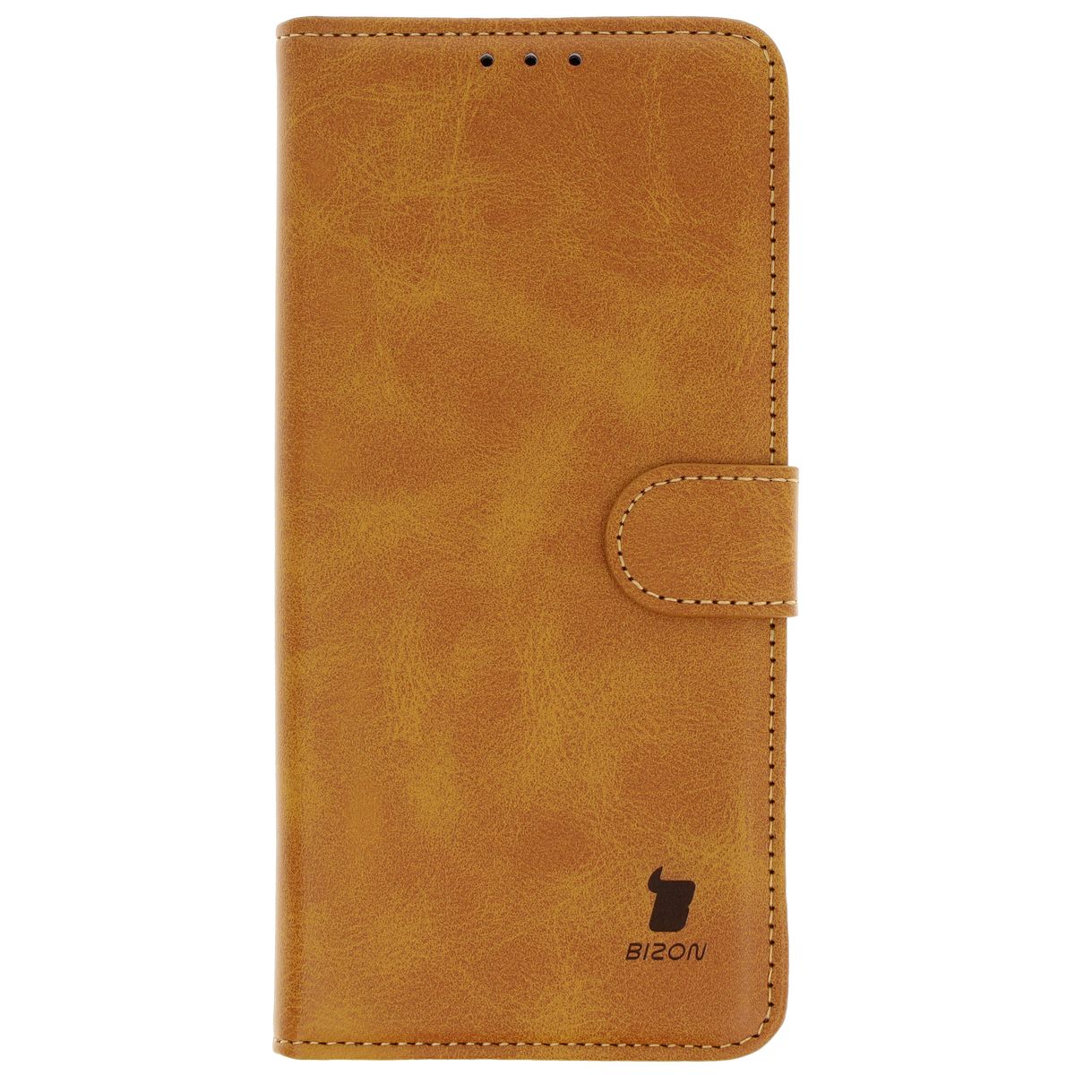 Handyhülle mit Klappe für Xiaomi Redmi Note 14 Pro 5G / Poco X7, Bizon Case Pocket, Braun