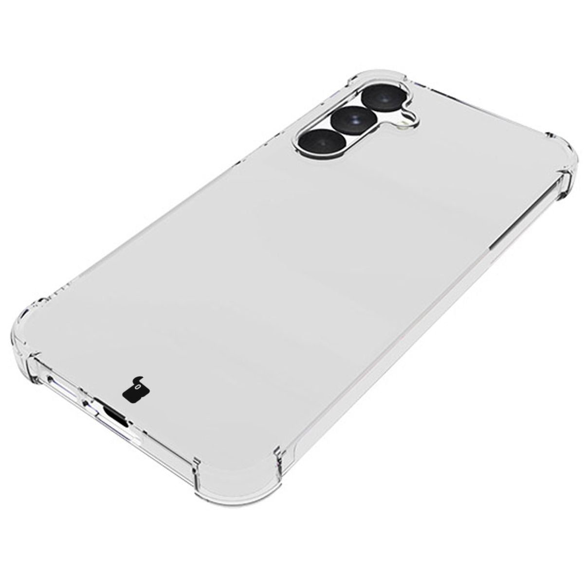 Flexible Schutzhülle für Galaxy A55 5G, Bizon Case Salpa, Transparent