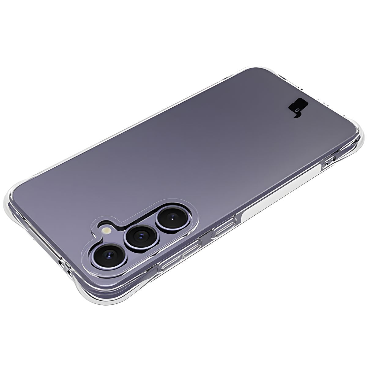 Flexible Handyhülle für Galaxy S24 FE, Bizon Case Salpa, Transparent