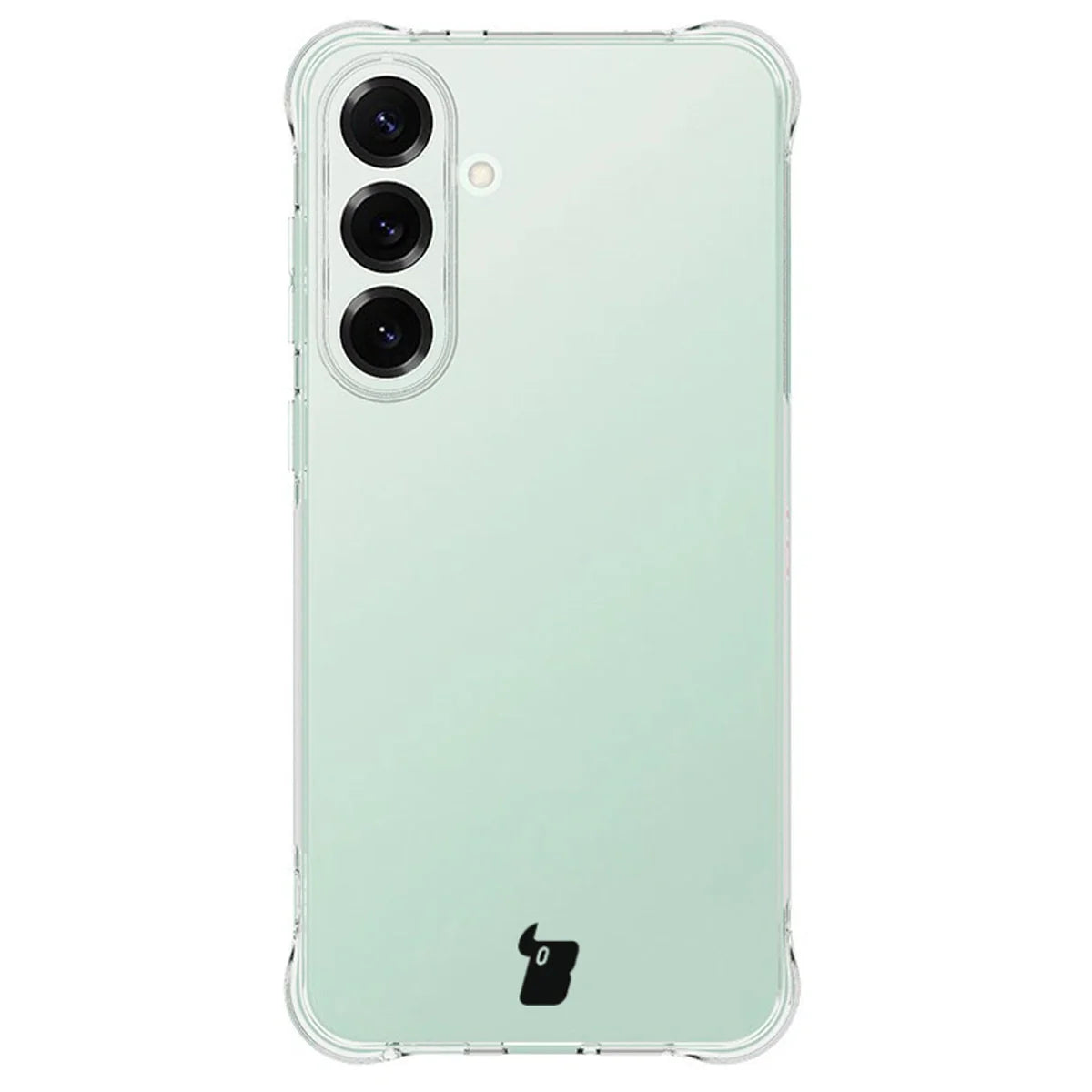 Flexible Handyhülle für Galaxy S25 FE, Bizon Case Salpa, Transparent