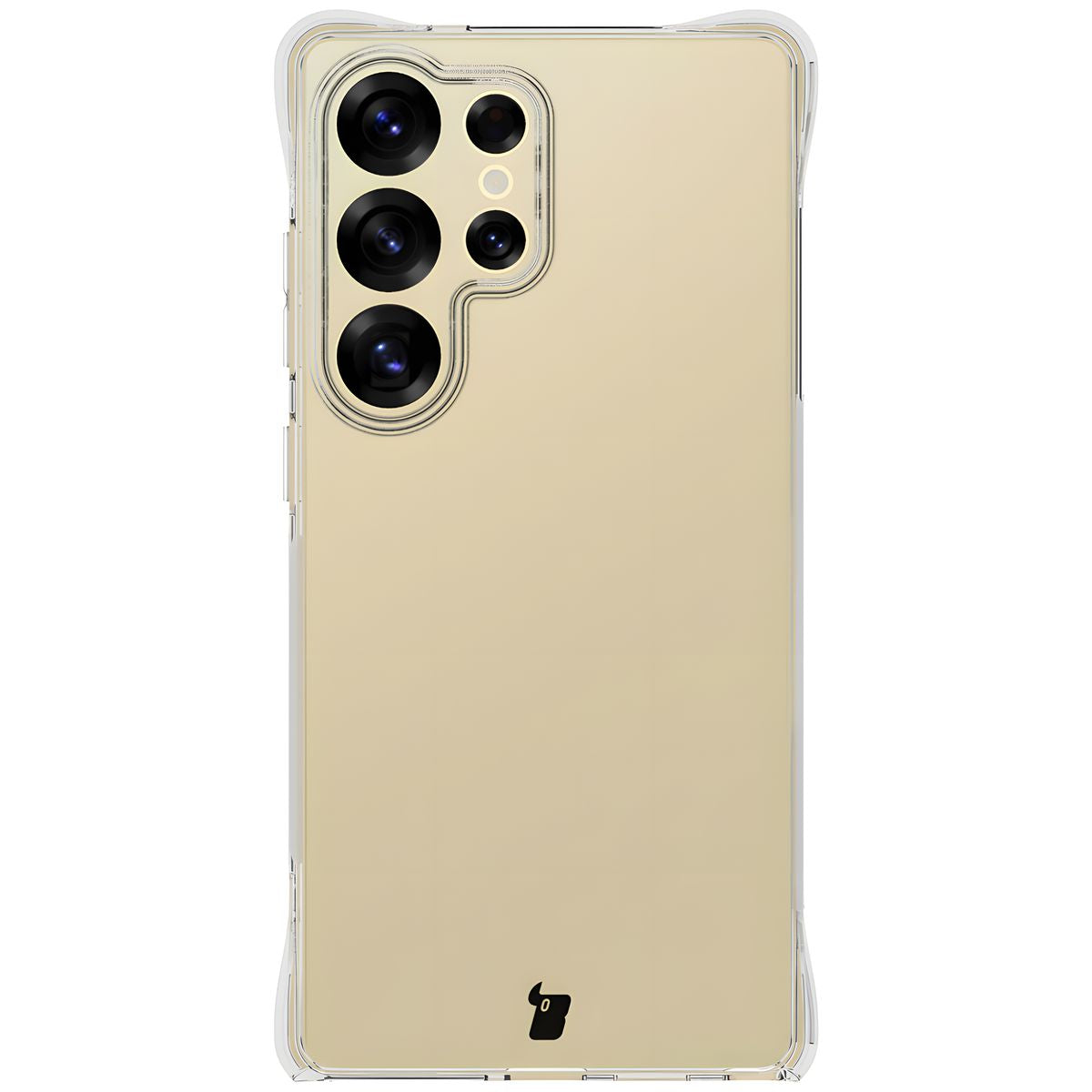 Flexible Handyhülle für Galaxy S25 Ultra, Bizon Case Salpa, Transparent