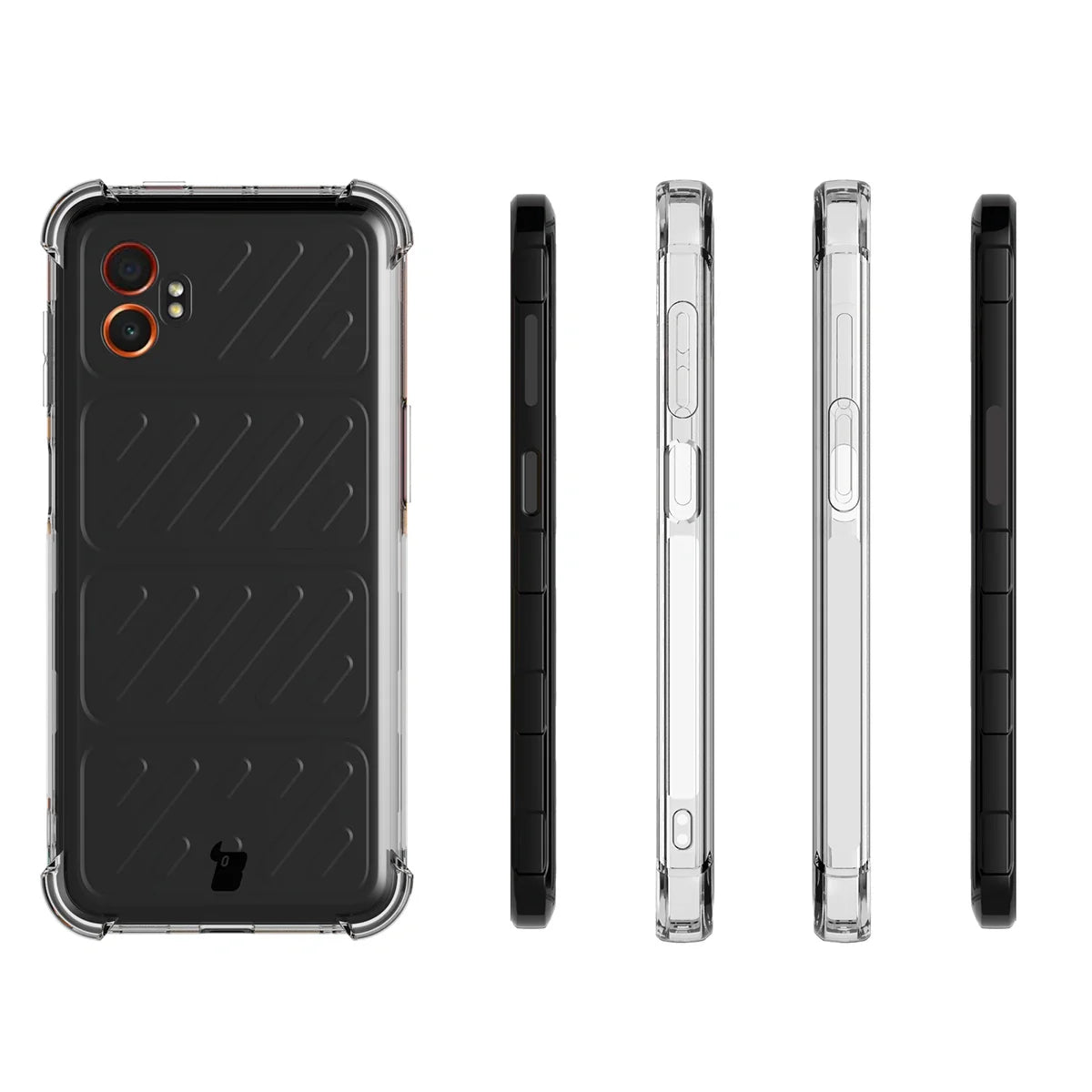 Flexible Handyhülle für Galaxy Xcover7 Pro, Bizon Case Salpa, Transparent