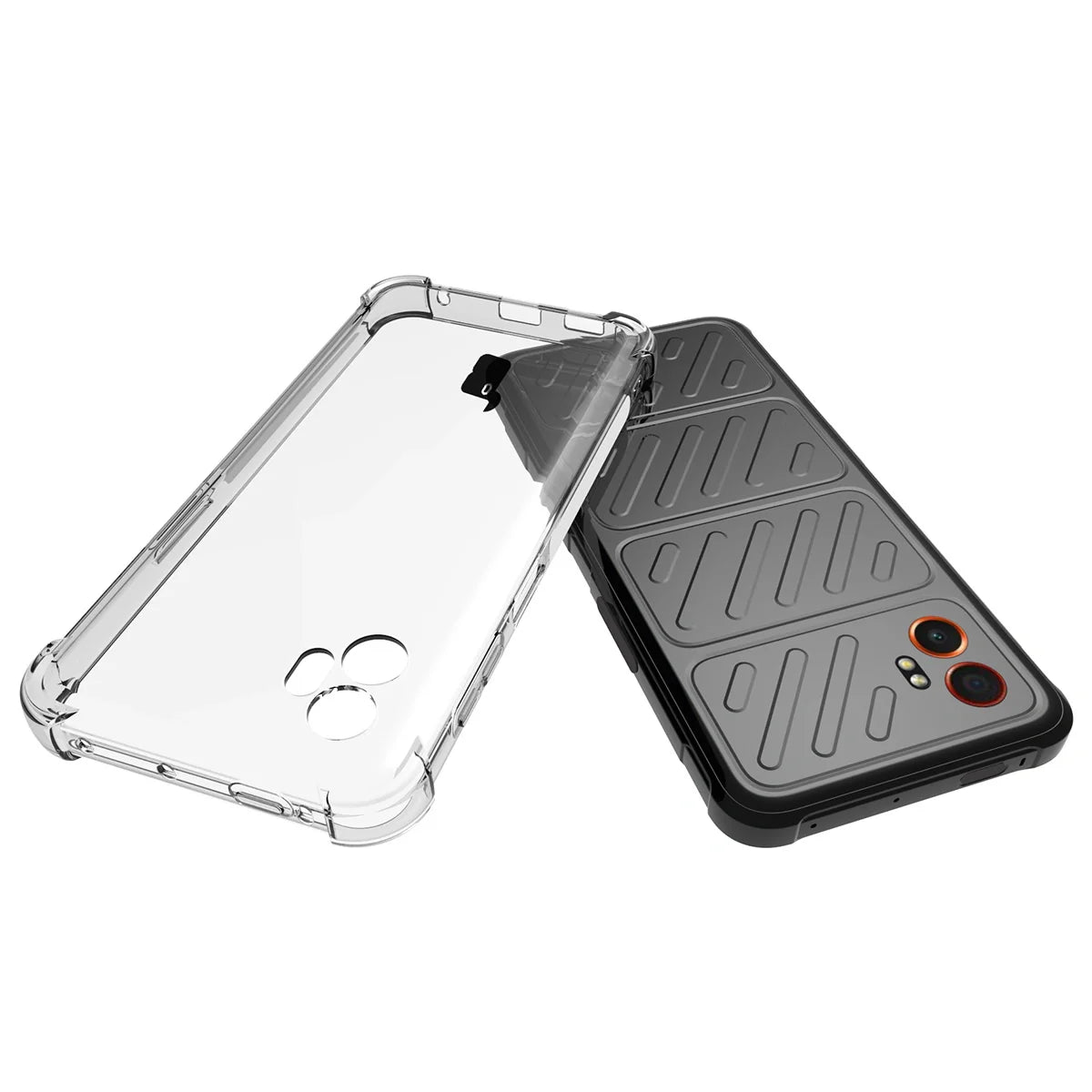 Flexible Handyhülle für Galaxy Xcover7 Pro, Bizon Case Salpa, Transparent