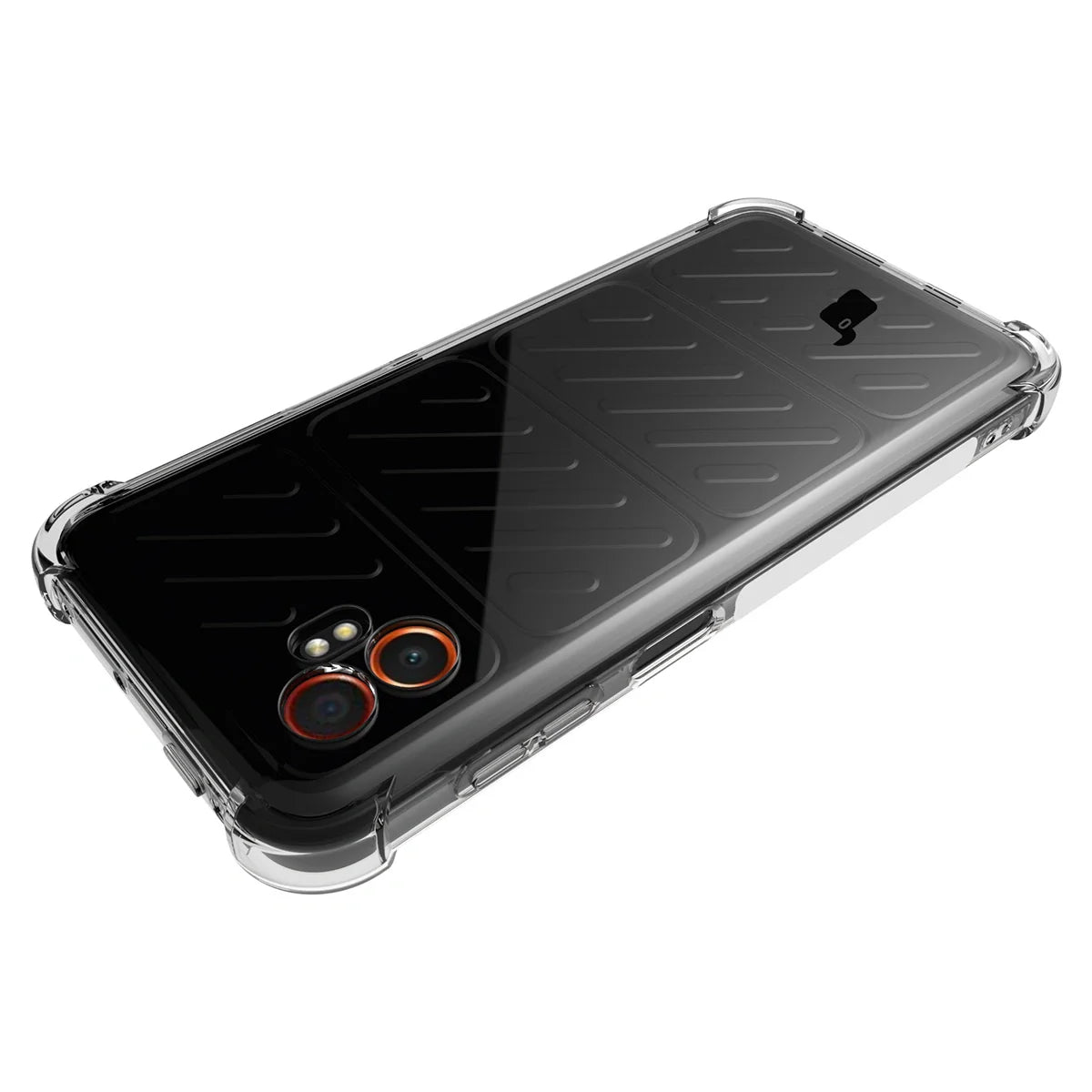 Flexible Handyhülle für Galaxy Xcover7 Pro, Bizon Case Salpa, Transparent