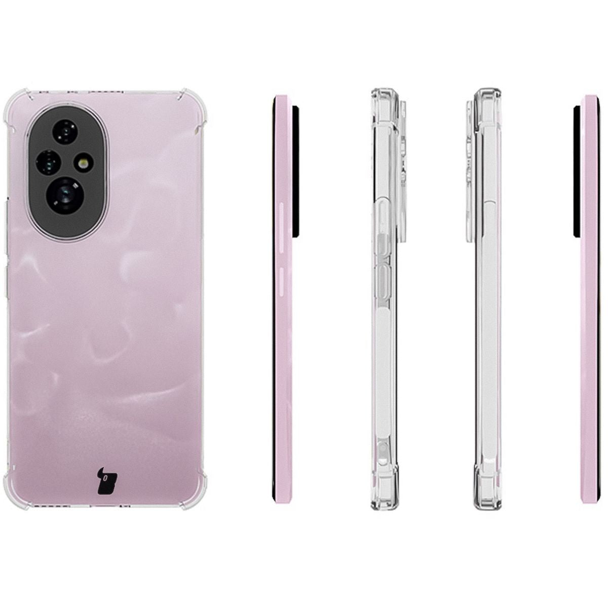 Flexible Handyhülle für Honor 200, Bizon Case Salpa, Transparent
